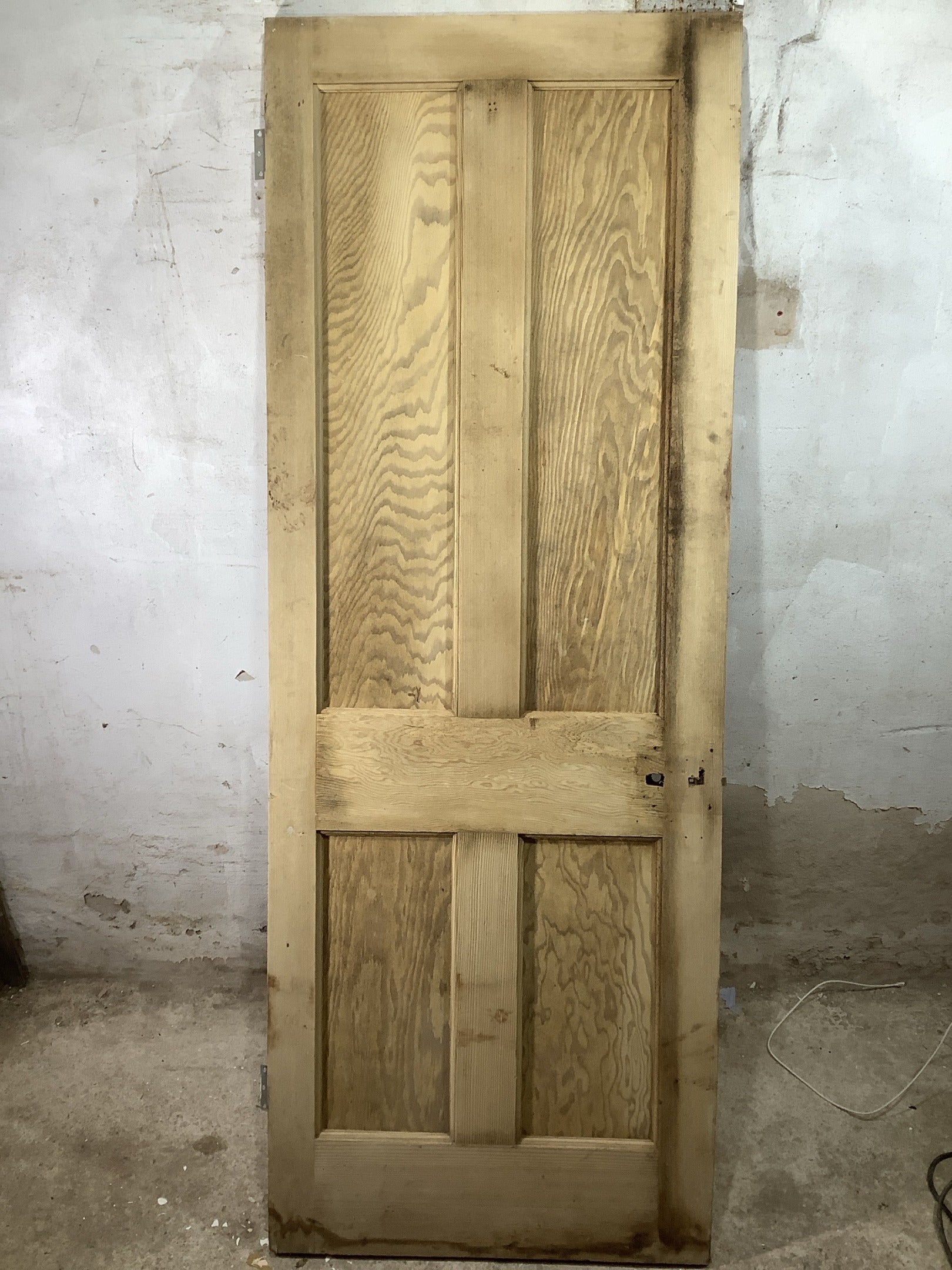 6th Pic 1930s Internal Stripped  Pitch Pine Reclaimed Door