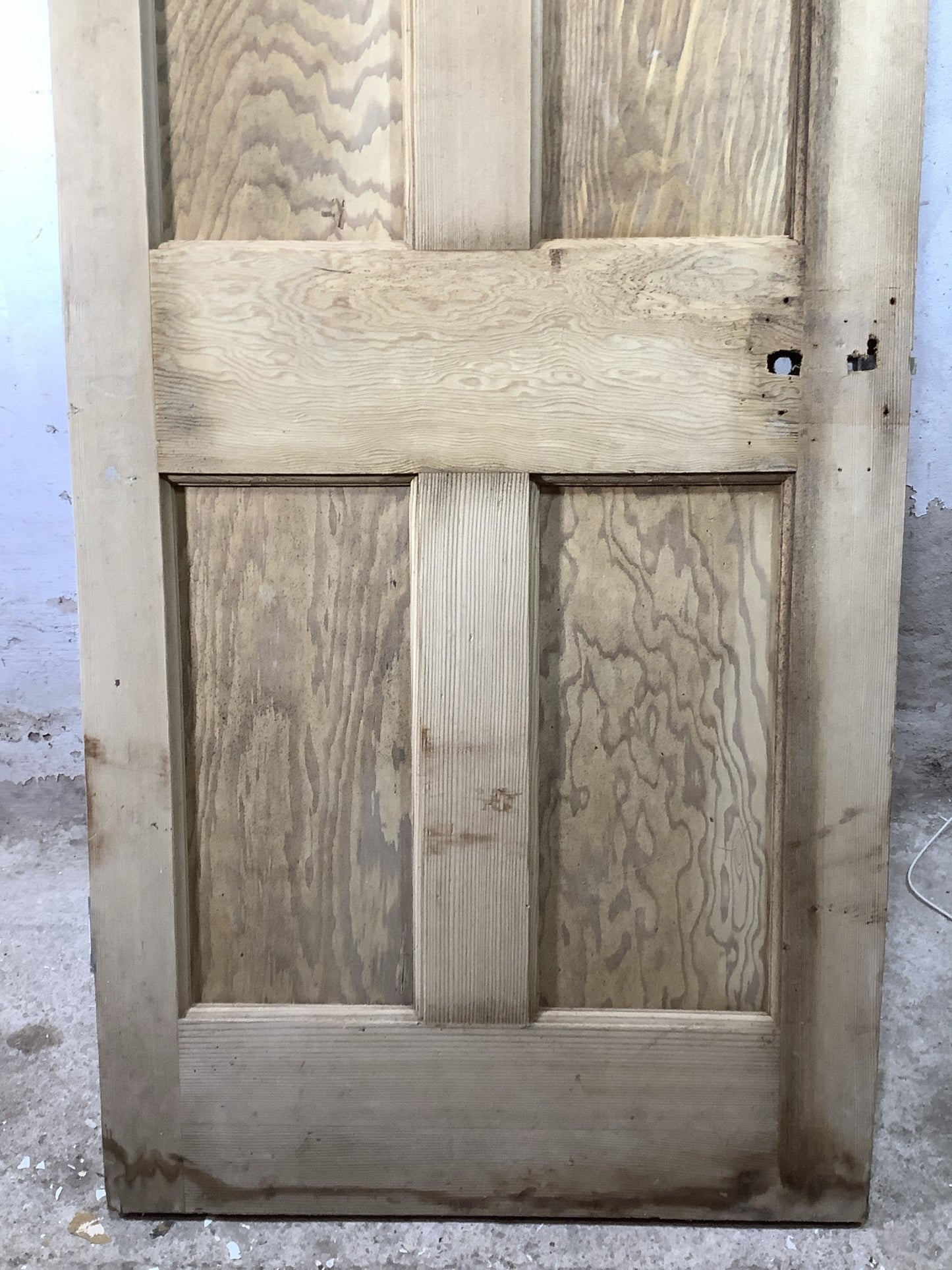 8th Pic 1930s Internal Stripped  Pitch Pine Reclaimed Door