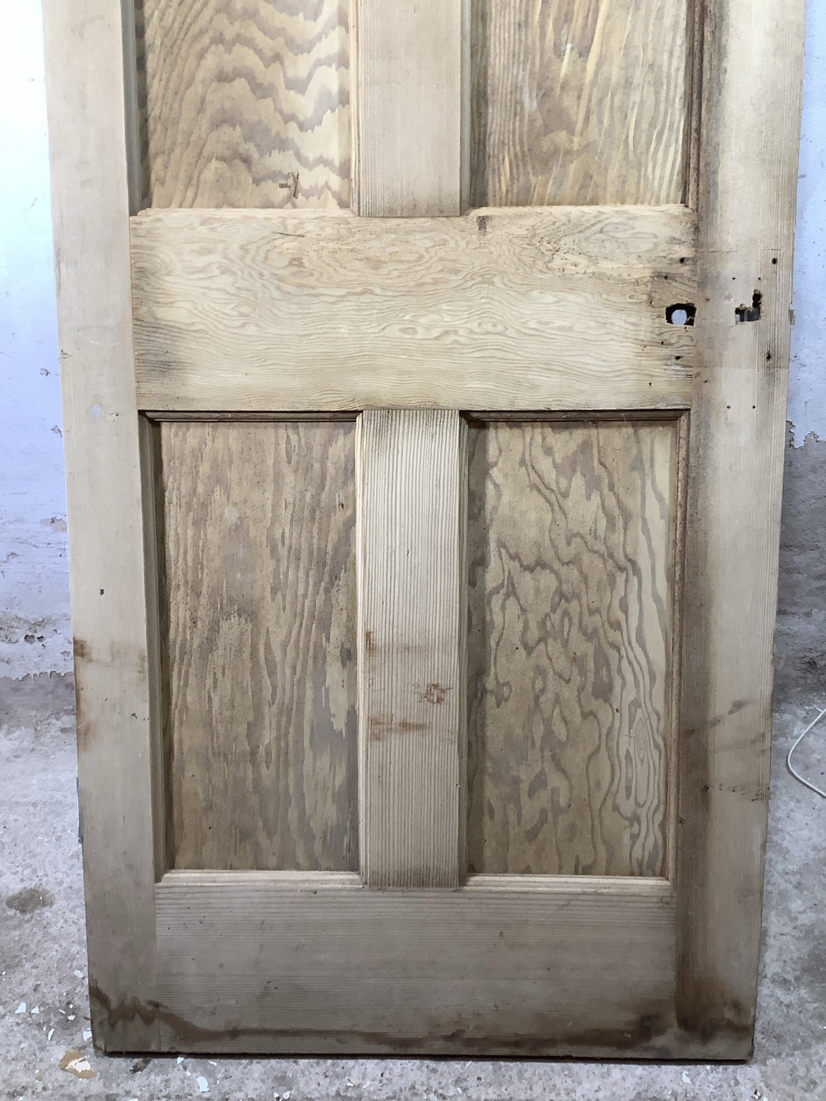 8th Pic 1930s Internal Stripped  Pitch Pine Reclaimed Door