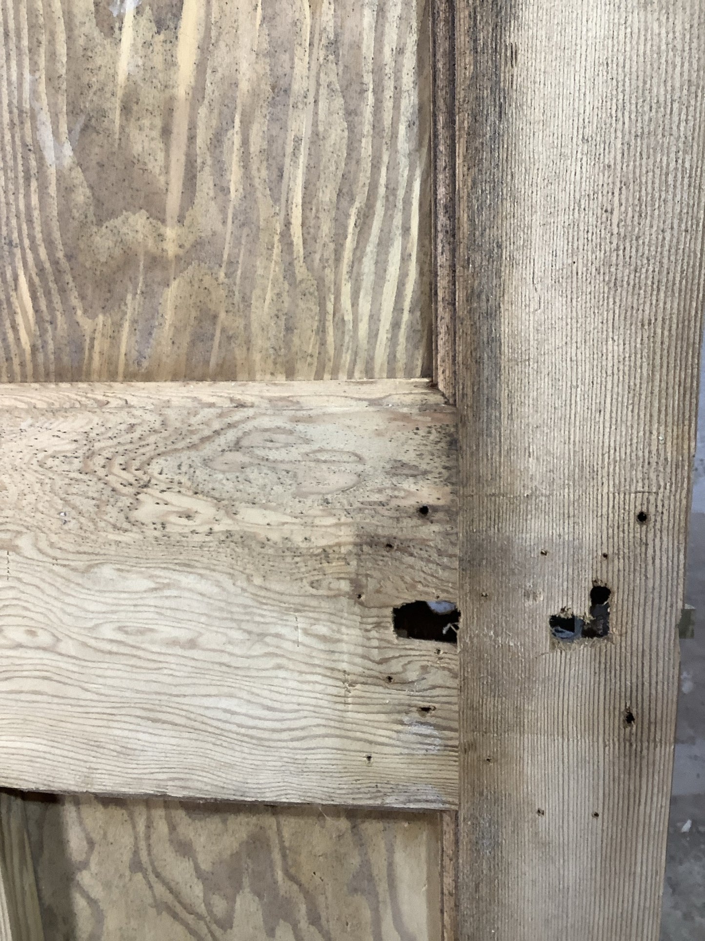 10th Pic 1930s Internal Stripped  Pitch Pine Reclaimed Door