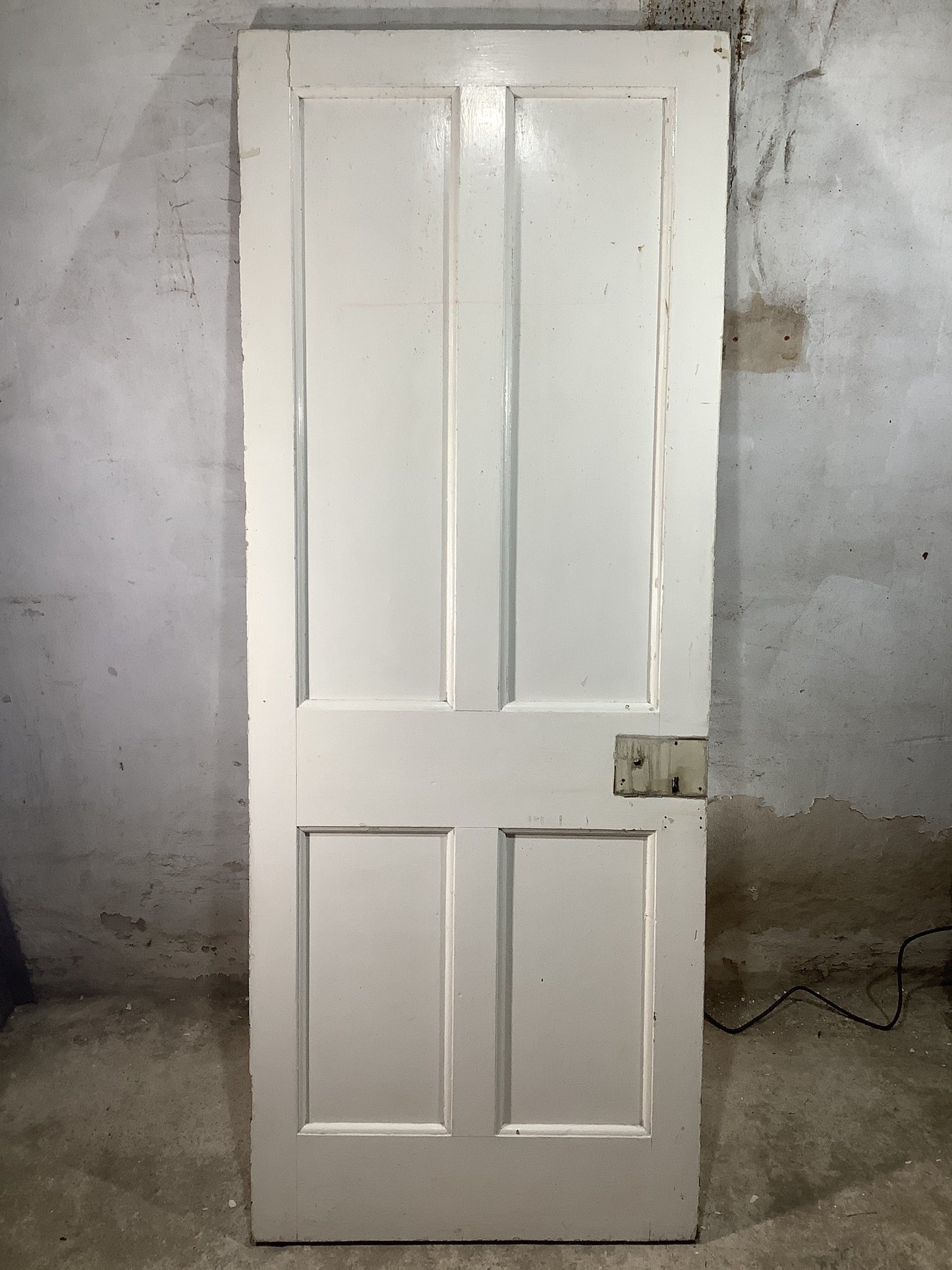 7th Pic 1930s Internal Painted  Pine Reclaimed Door