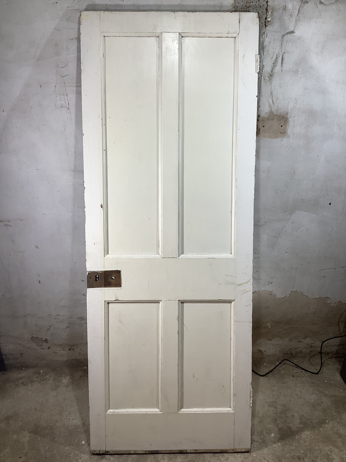 Main Picture 1930s Internal Painted  Pine Reclaimed Door