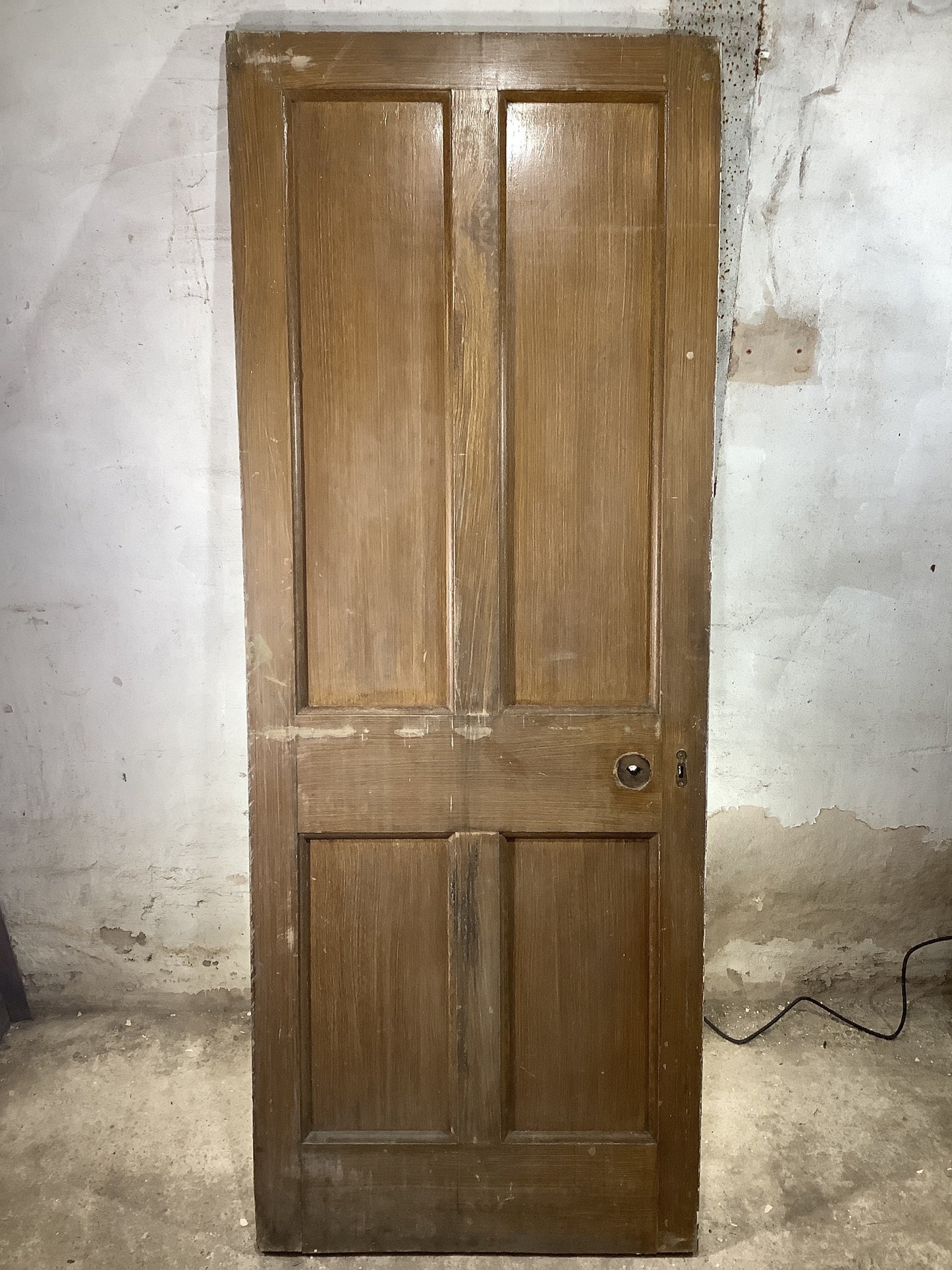 7th Pic 1930s Internal Painted  Pine Reclaimed Door