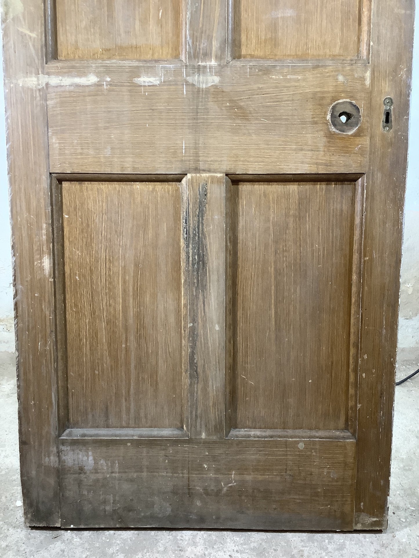 9th Pic 1930s Internal Painted  Pine Reclaimed Door