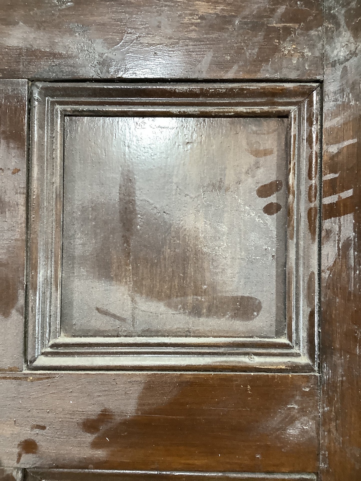 11th Pic Victorian Internal Painted  Pine Reclaimed Door