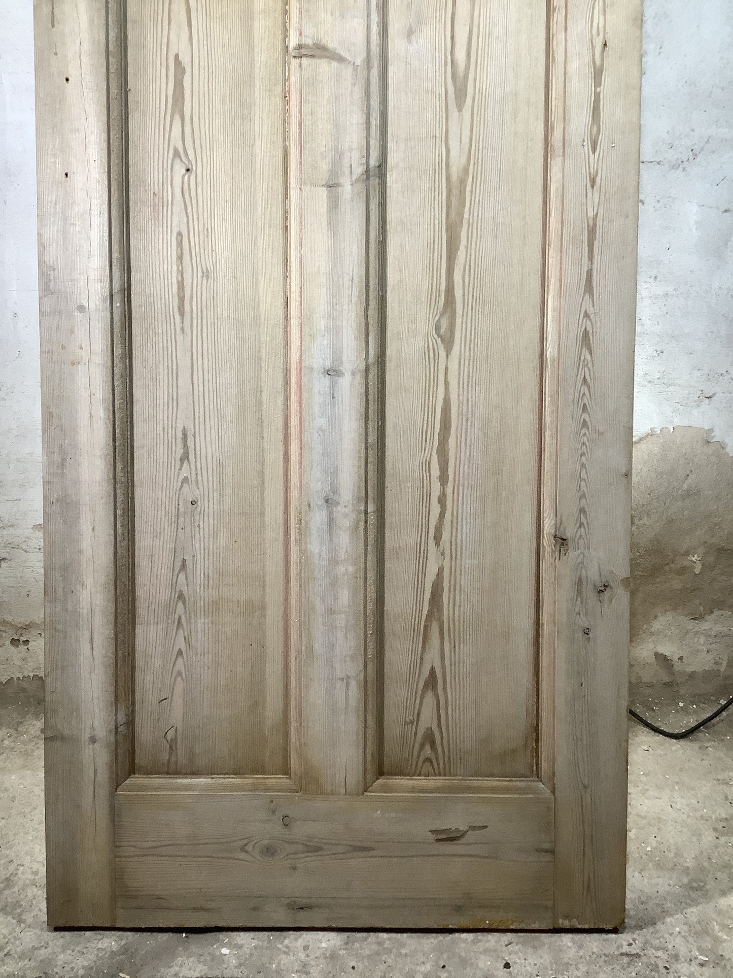 9th Pic 1930s Internal Glazed Stripped  Pine Reclaimed Door