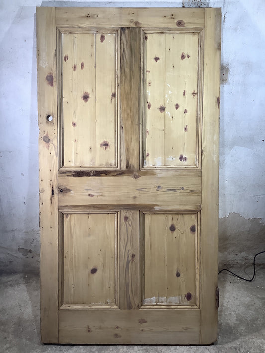 Main Picture Victorian Internal Stripped  Pine Reclaimed Door