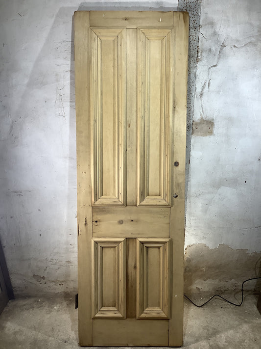 Main Picture Victorian Internal Stripped  Pine Reclaimed Door