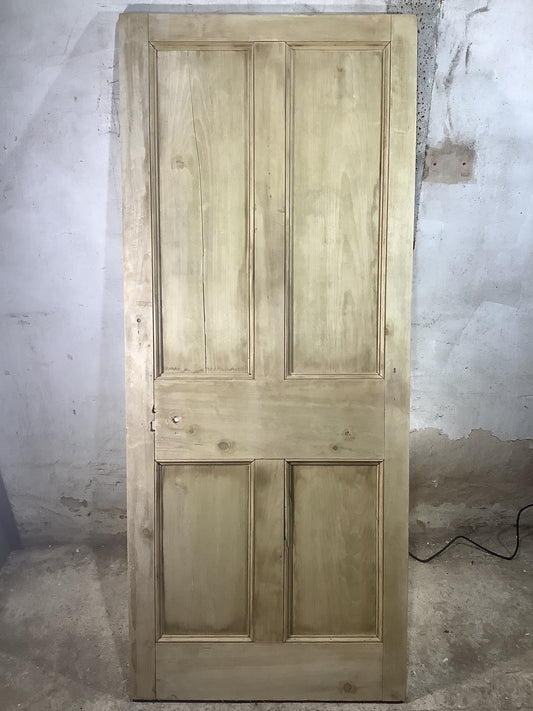 Main Picture Victorian Internal Stripped  Pine Reclaimed Door