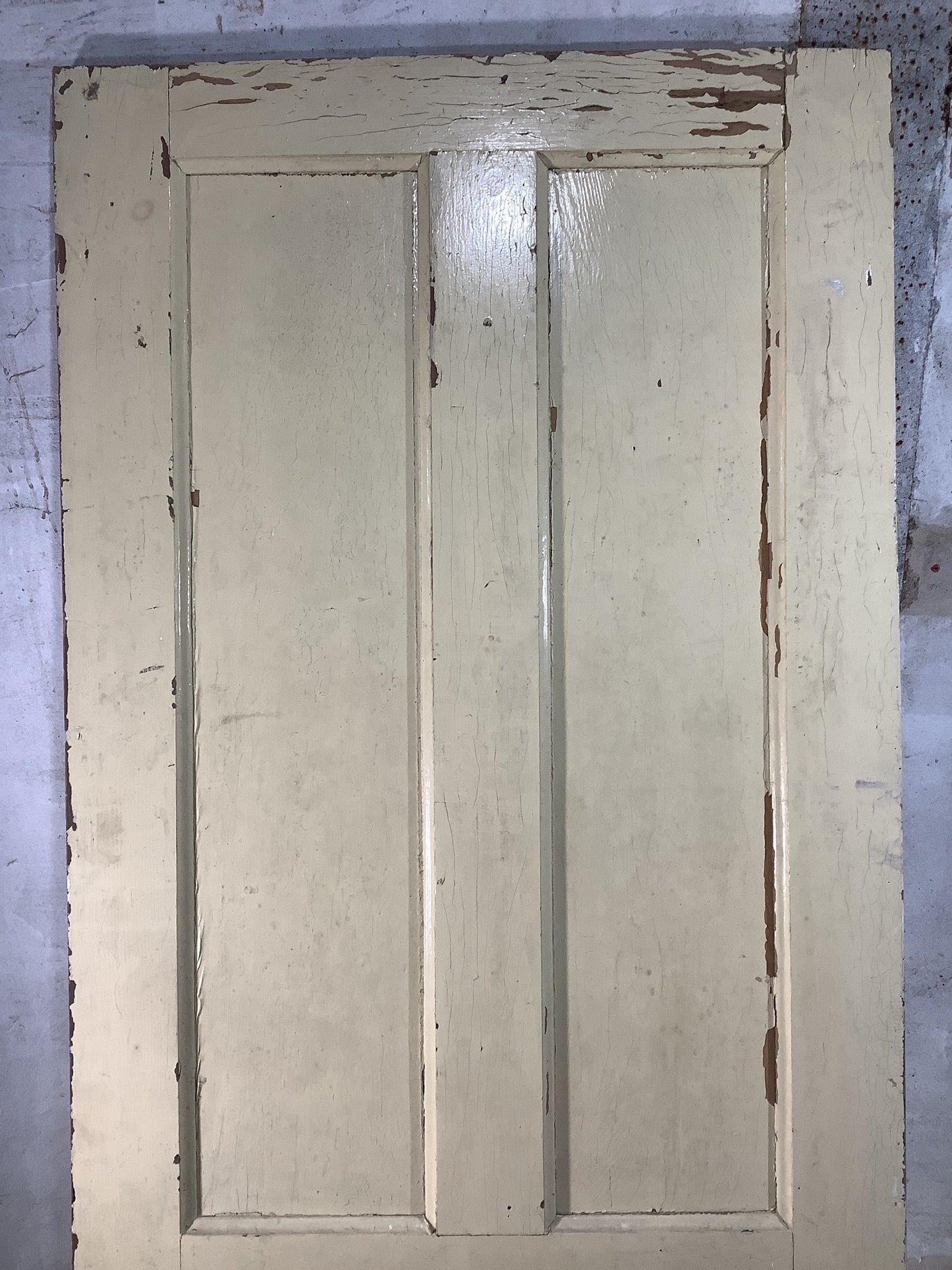 8th Pic Old Internal Painted  Pine Reclaimed Door