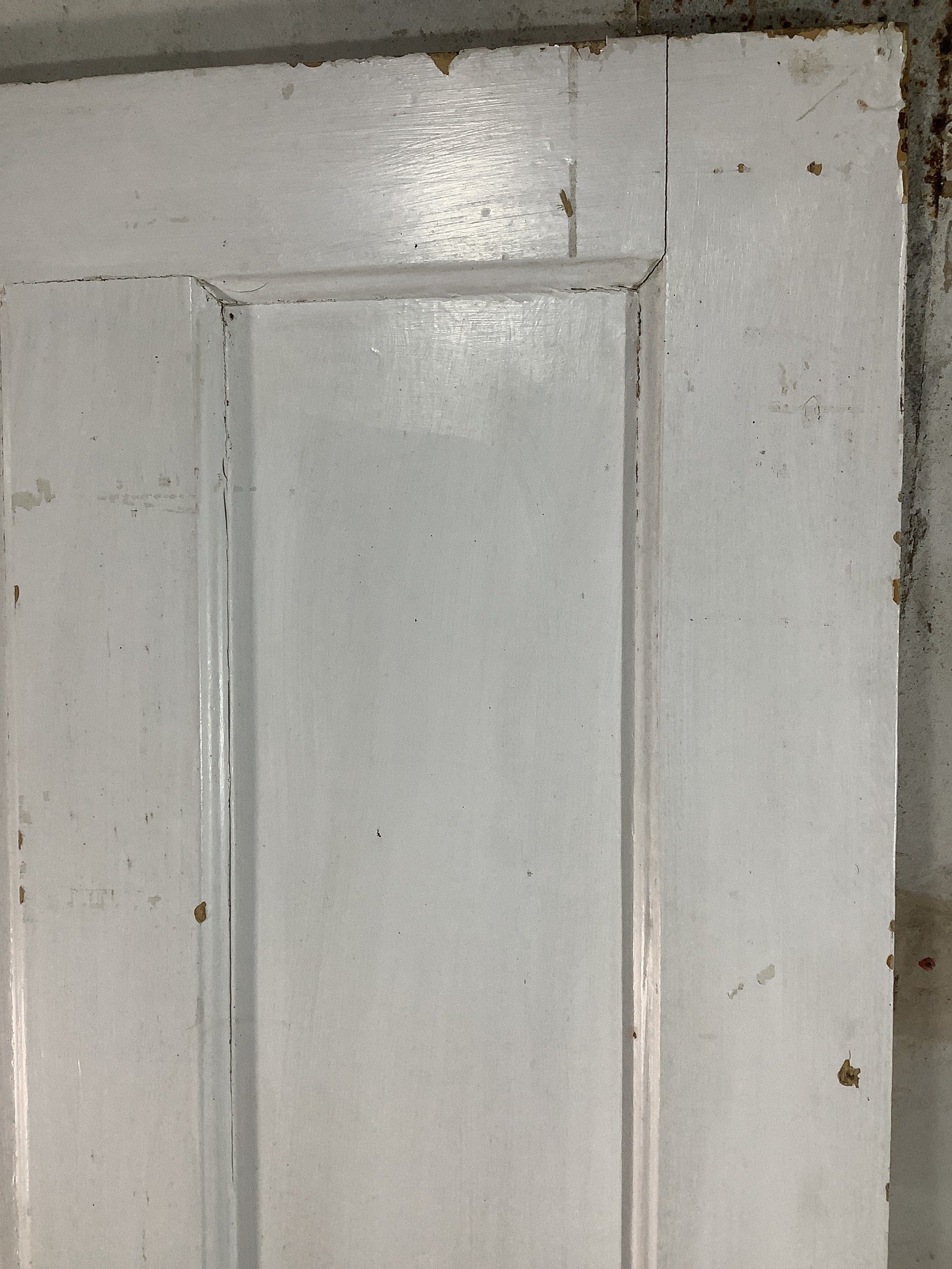 4th Pic Old Internal Painted  Pine Reclaimed Door