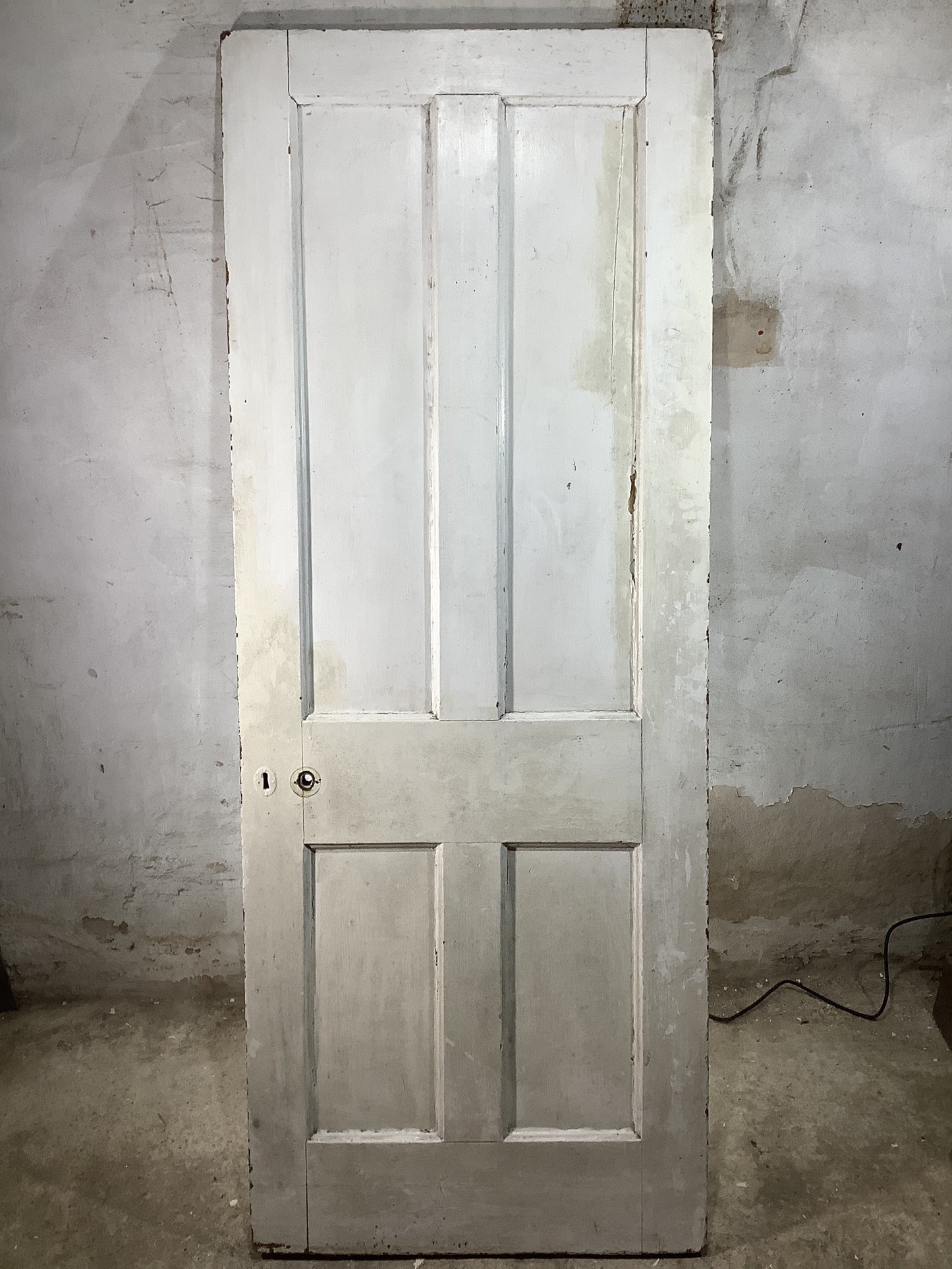 7th Pic Old Internal Painted  Pine Reclaimed Door