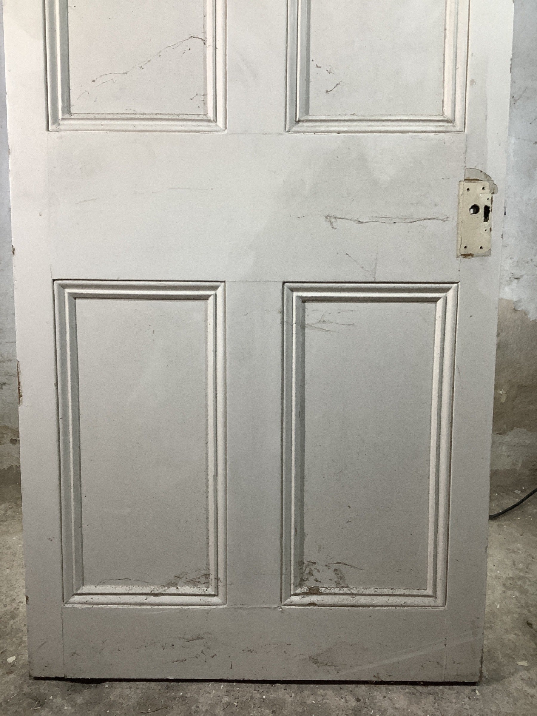 3rd Pic Victorian Internal Painted  Pine Reclaimed Door