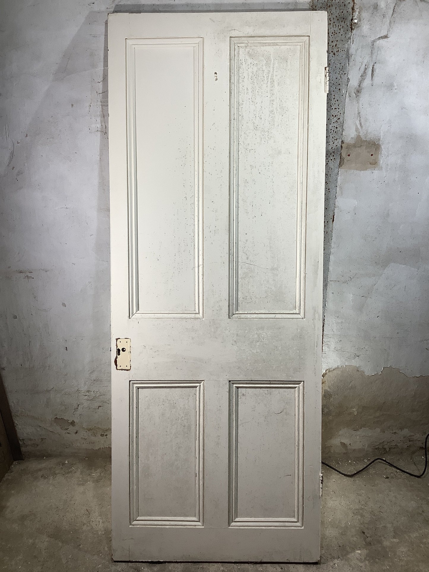 7th Pic Victorian Internal Painted  Pine Reclaimed Door