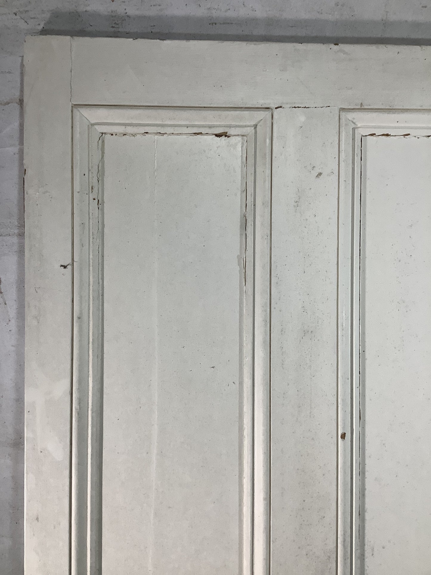 4th Pic Victorian Internal Painted  Pine Reclaimed Door