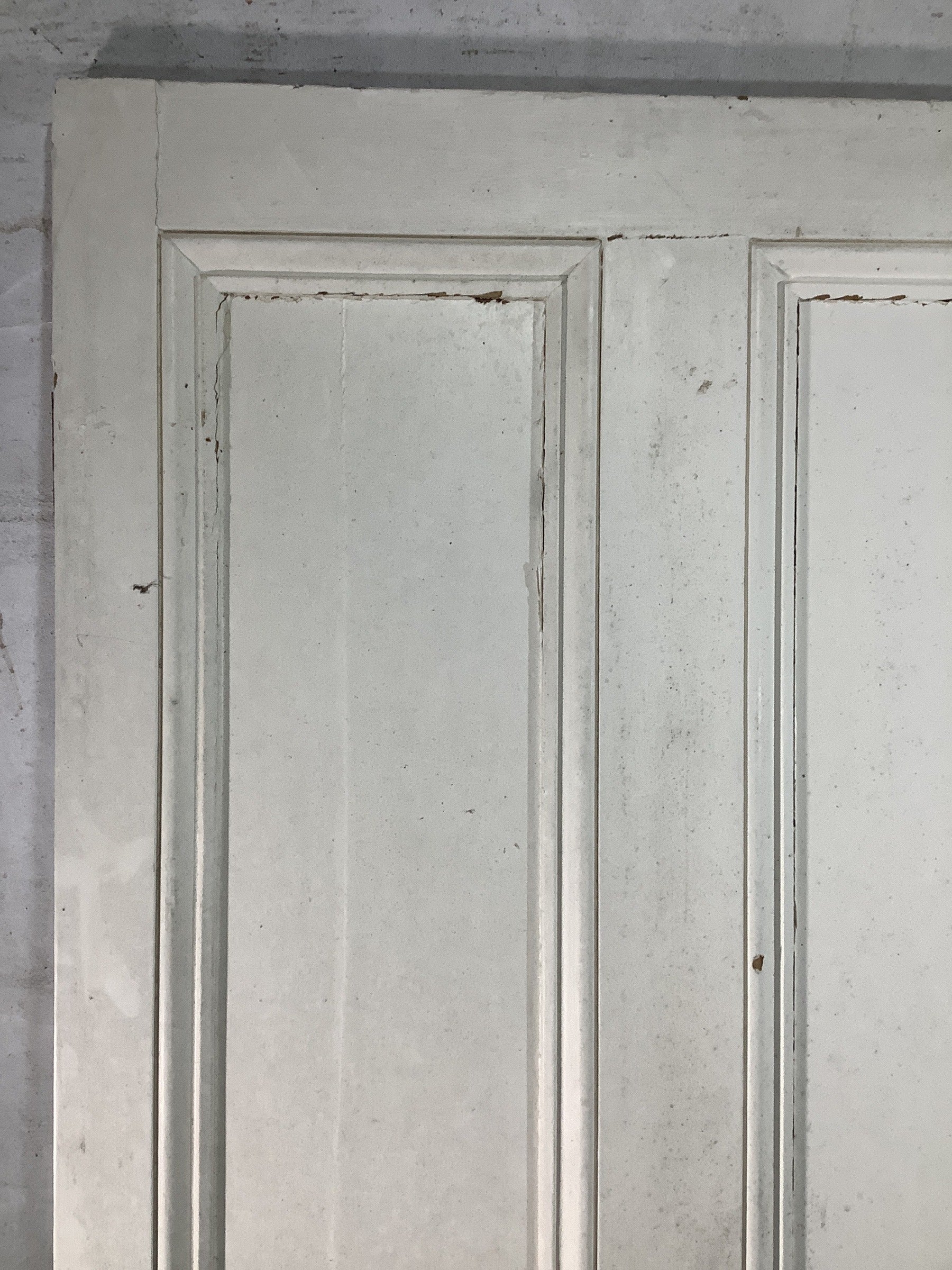 4th Pic Victorian Internal Painted  Pine Reclaimed Door