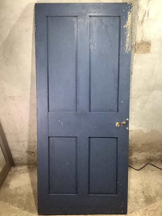 Main Picture Georgian Internal Painted  Pine Reclaimed Door