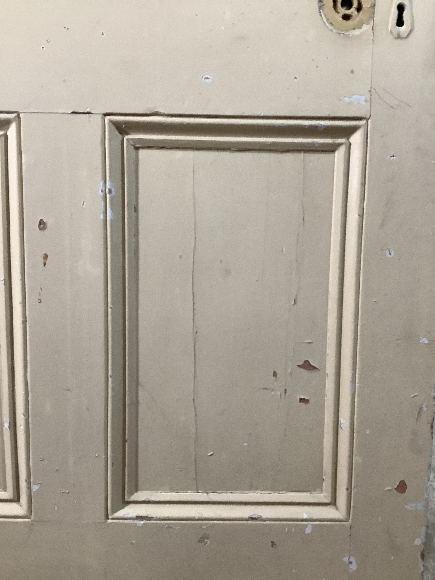 10th Pic Victorian Internal Painted  Pine Reclaimed Door