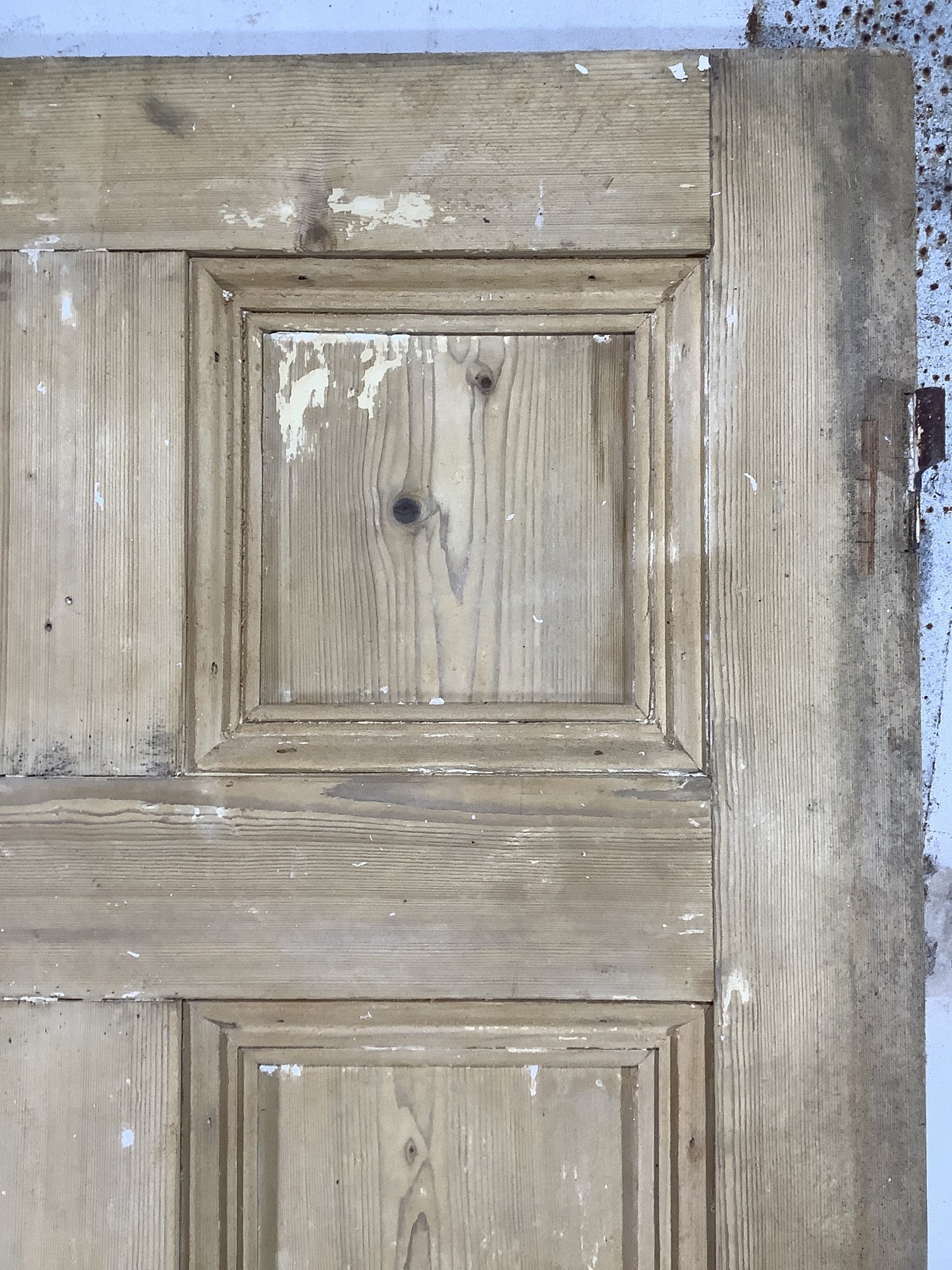 4th Pic Victorian Internal Stripped  Pine Reclaimed Door