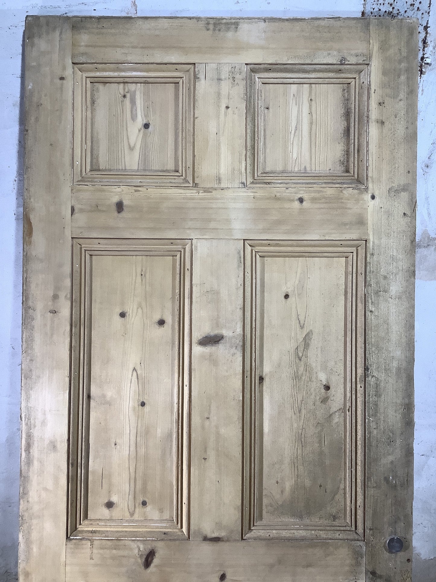 8th Pic Victorian Internal Stripped  Pine Reclaimed Door