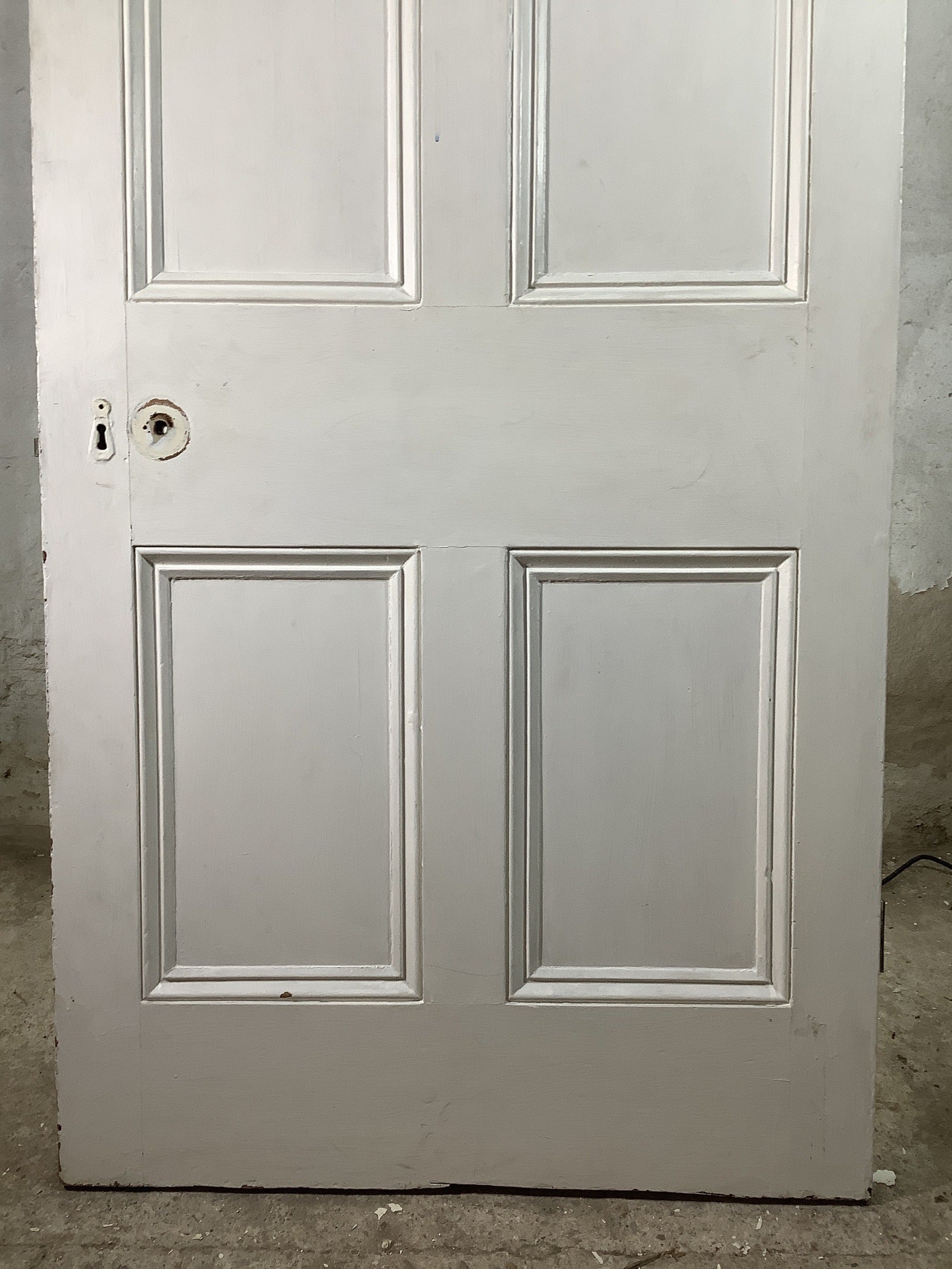 9th Pic Victorian Internal Painted  Pine Reclaimed Door