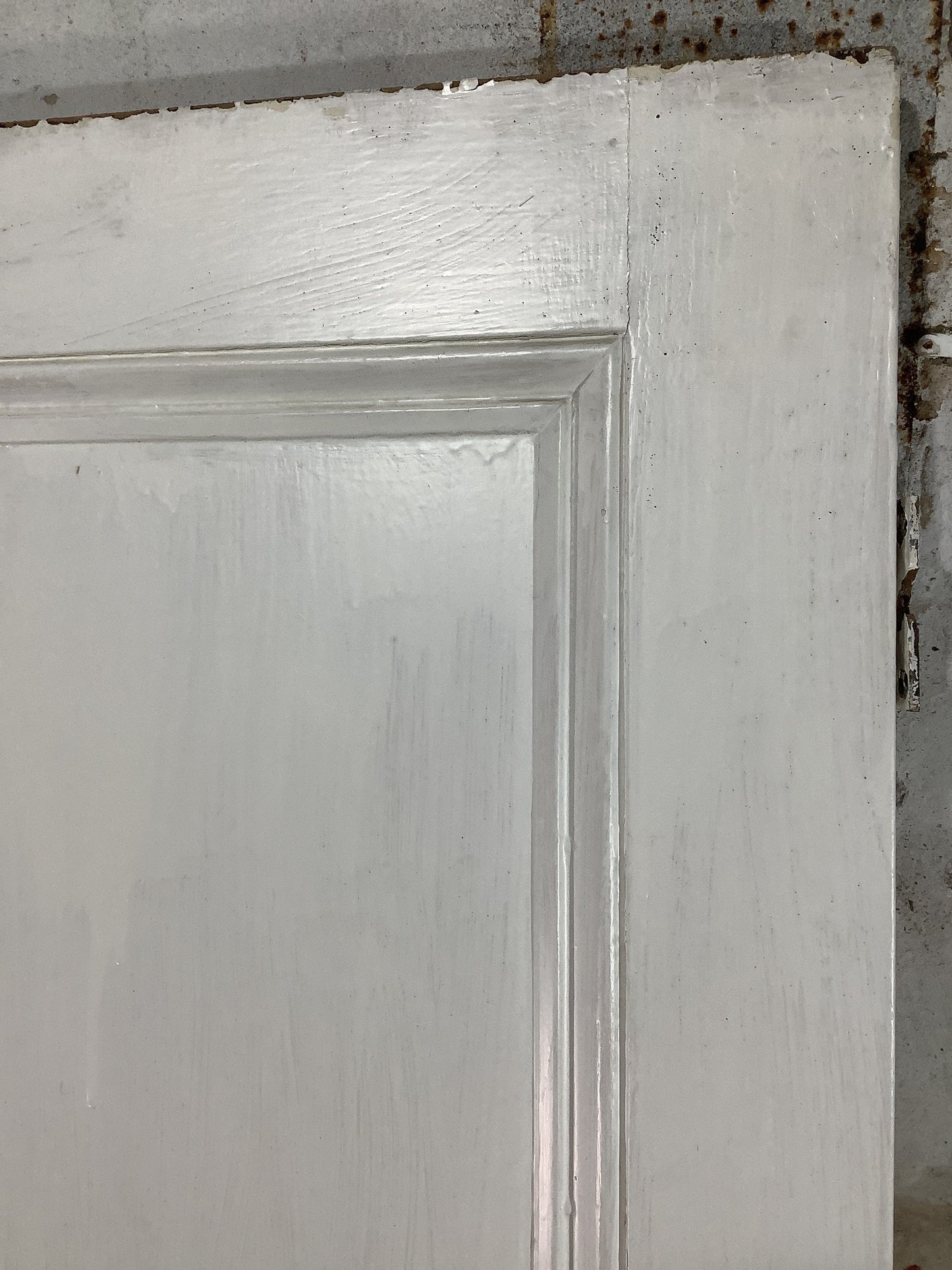 11th Pic Victorian Internal Painted  Pine Reclaimed Door