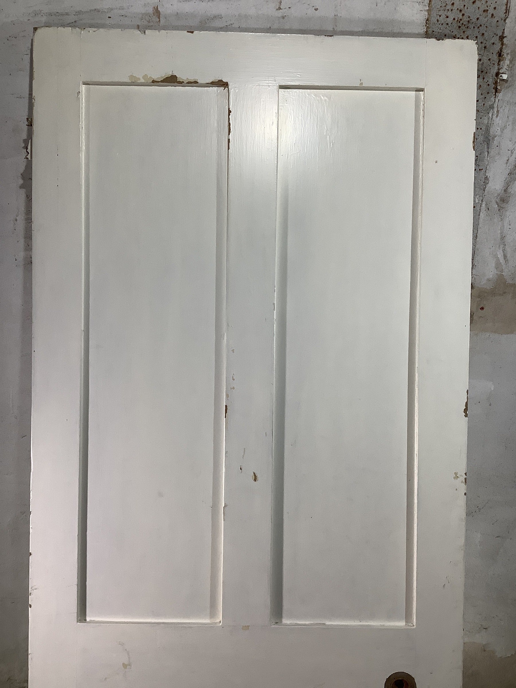 2nd Pic Victorian Internal Painted  Pine Reclaimed Door