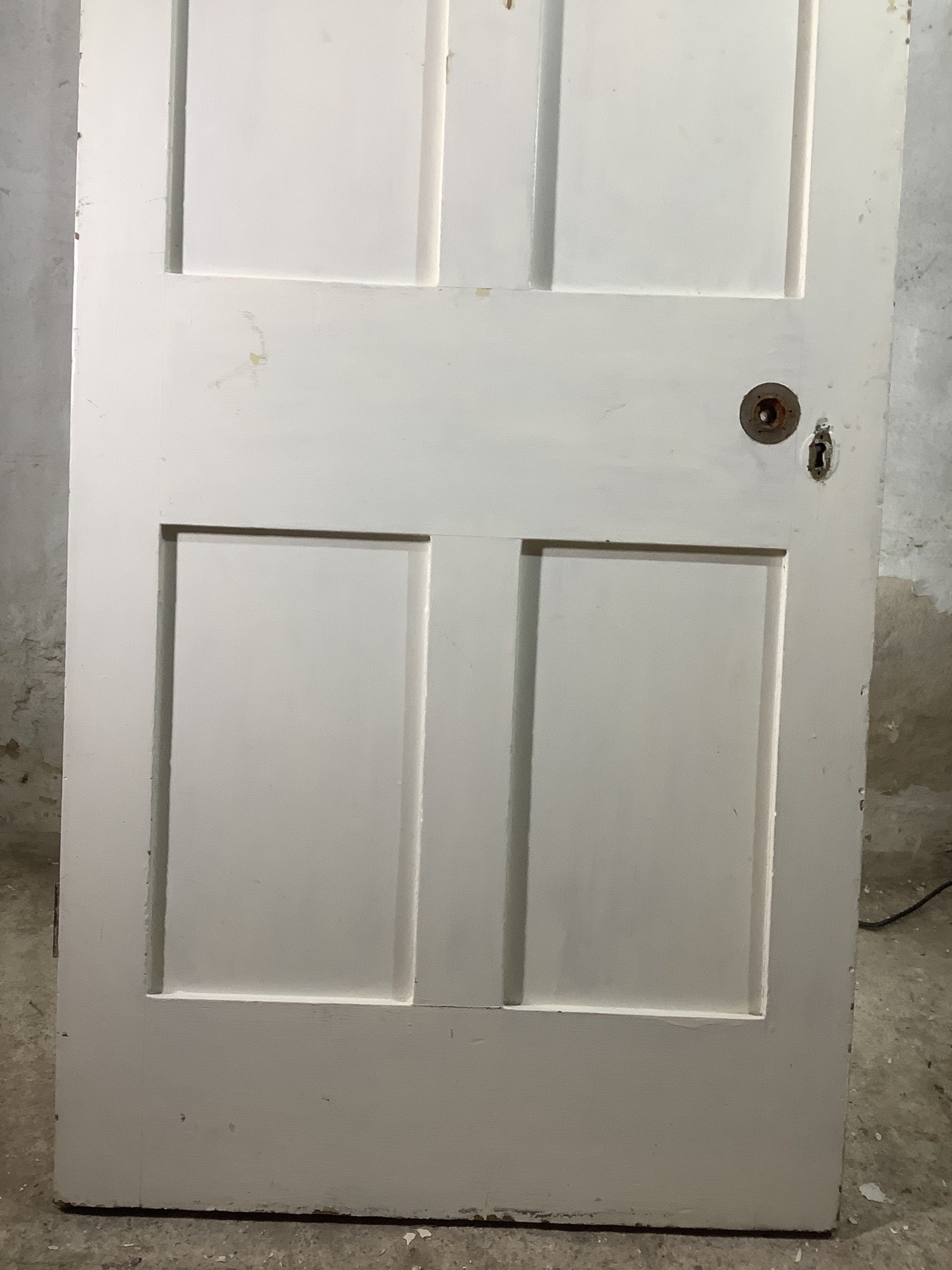 3rd Pic Victorian Internal Painted  Pine Reclaimed Door