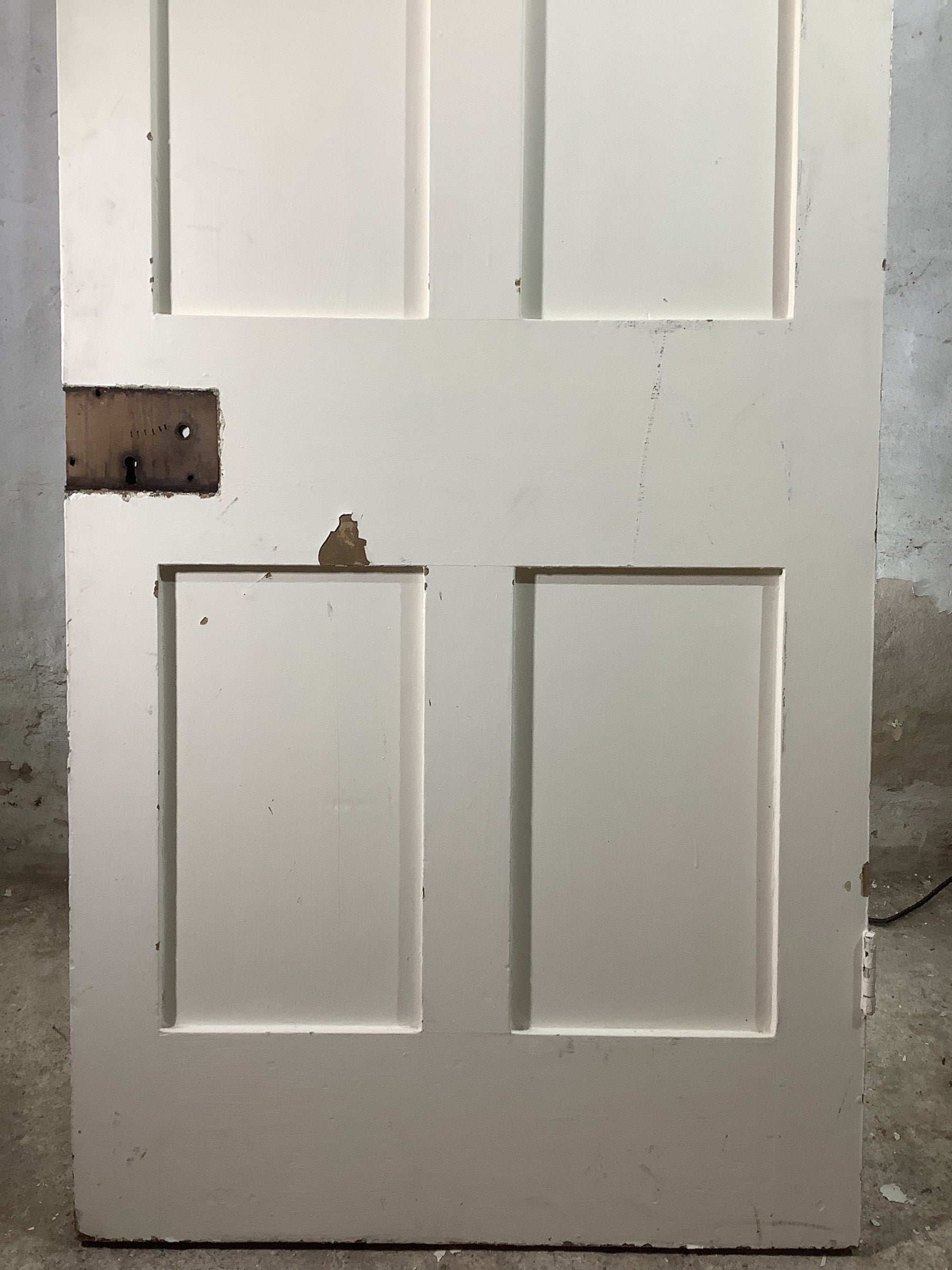 9th Pic Victorian Internal Painted  Pine Reclaimed Door