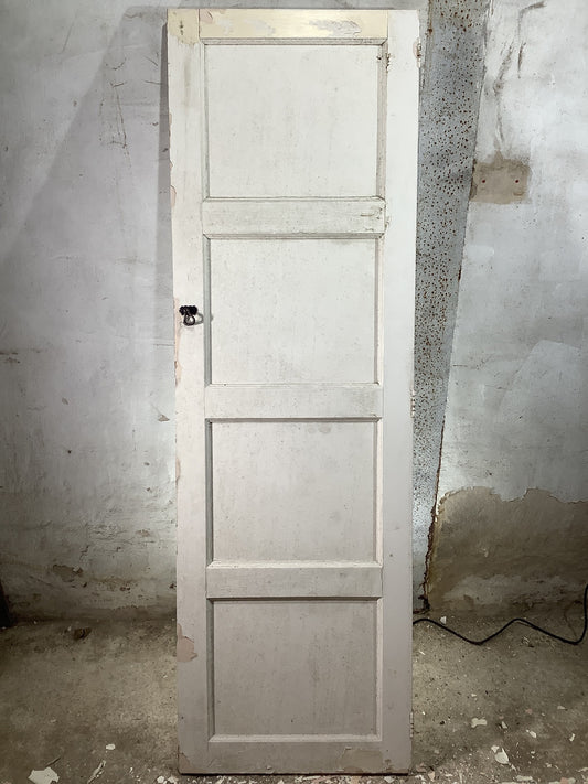 Main Picture 1950s 1960s Internal Painted  Pine Reclaimed Door