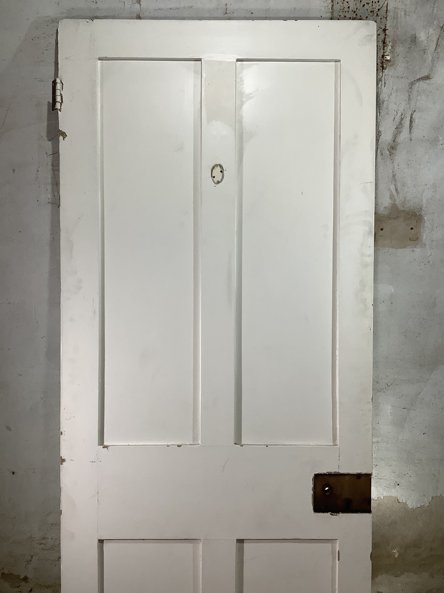 2nd Pic Victorian Internal Painted  Pine Reclaimed Door