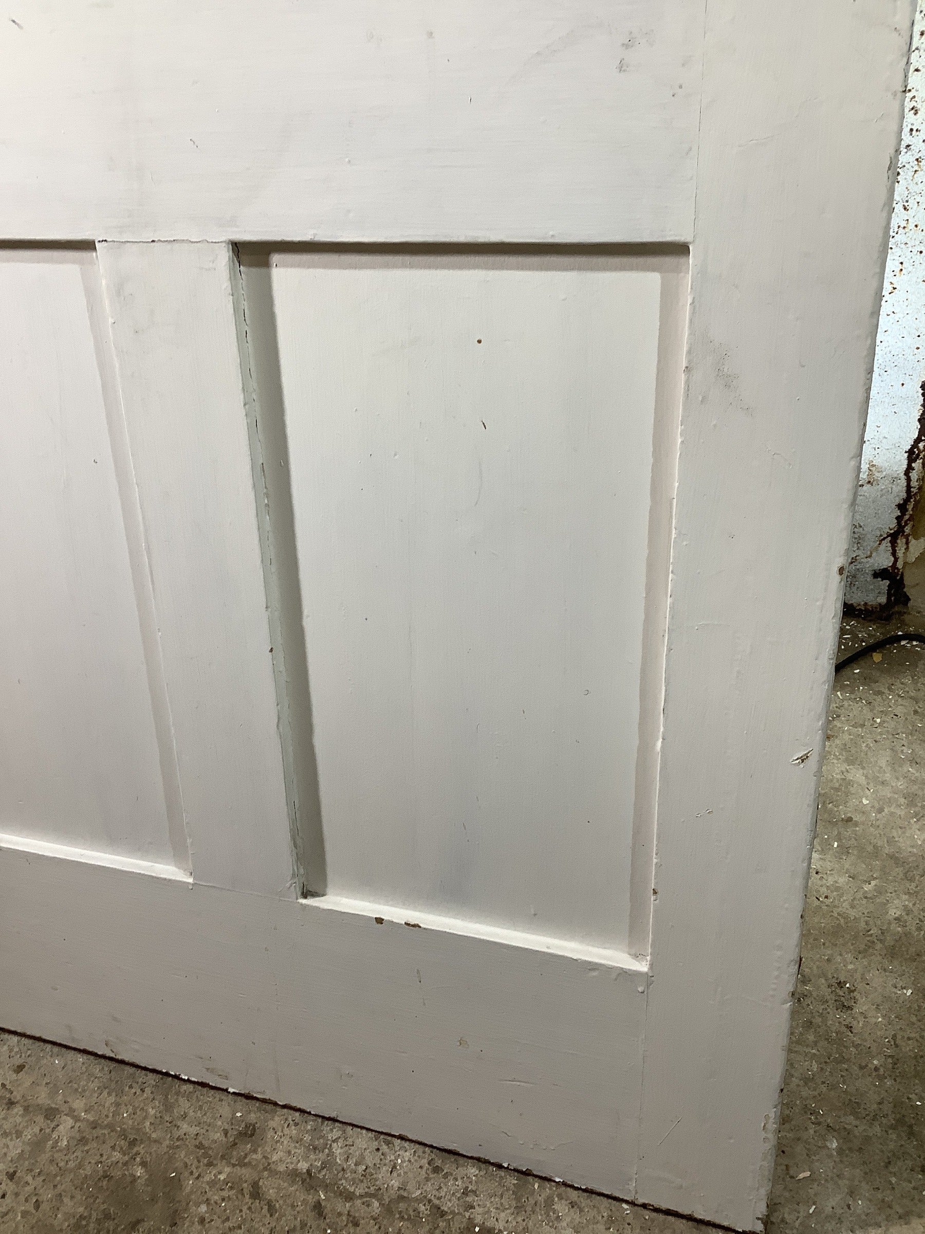 12th Pic Victorian Internal Painted  Pine Reclaimed Door