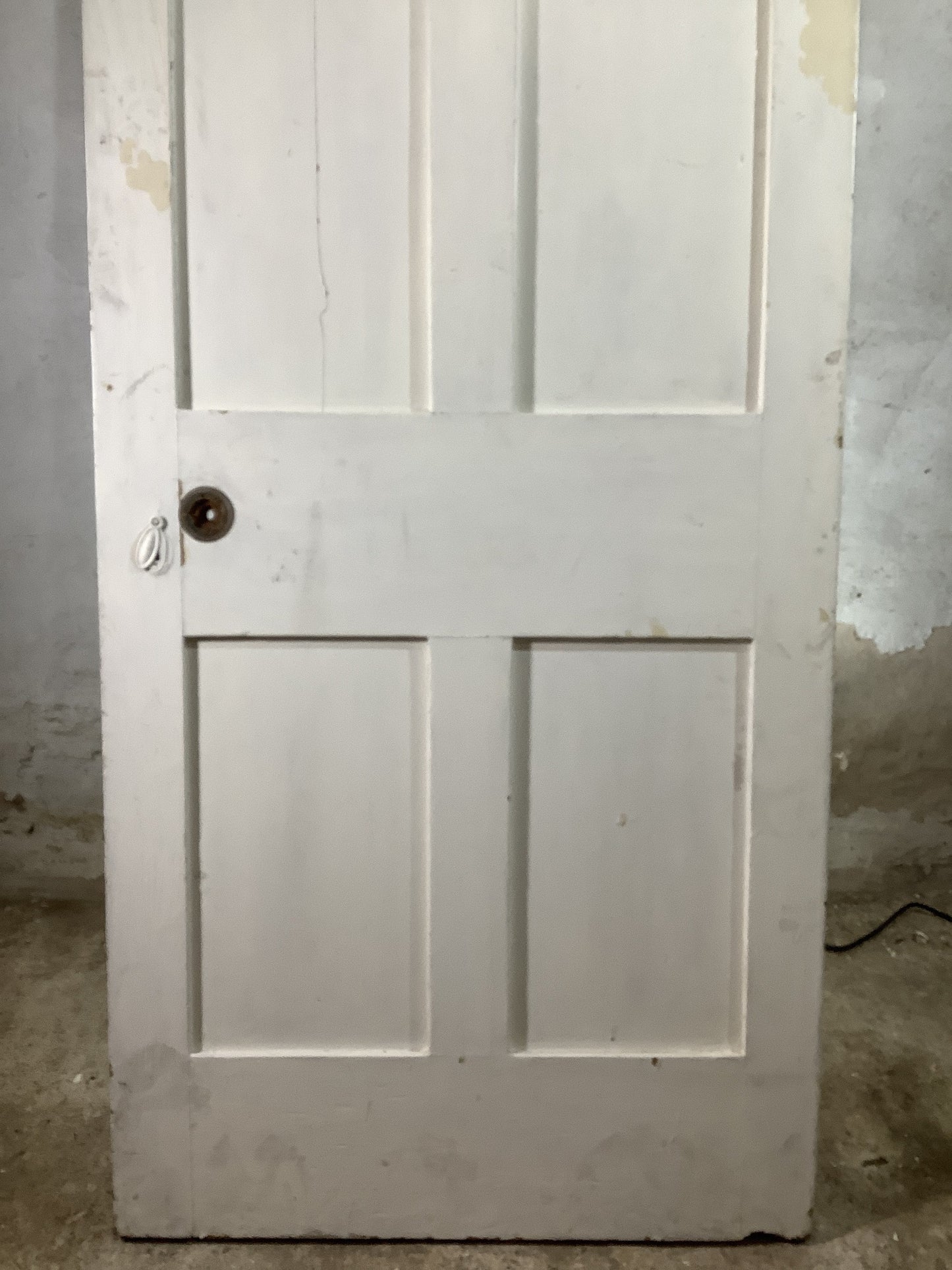 3rd Pic Victorian Internal Painted  Pine Reclaimed Door