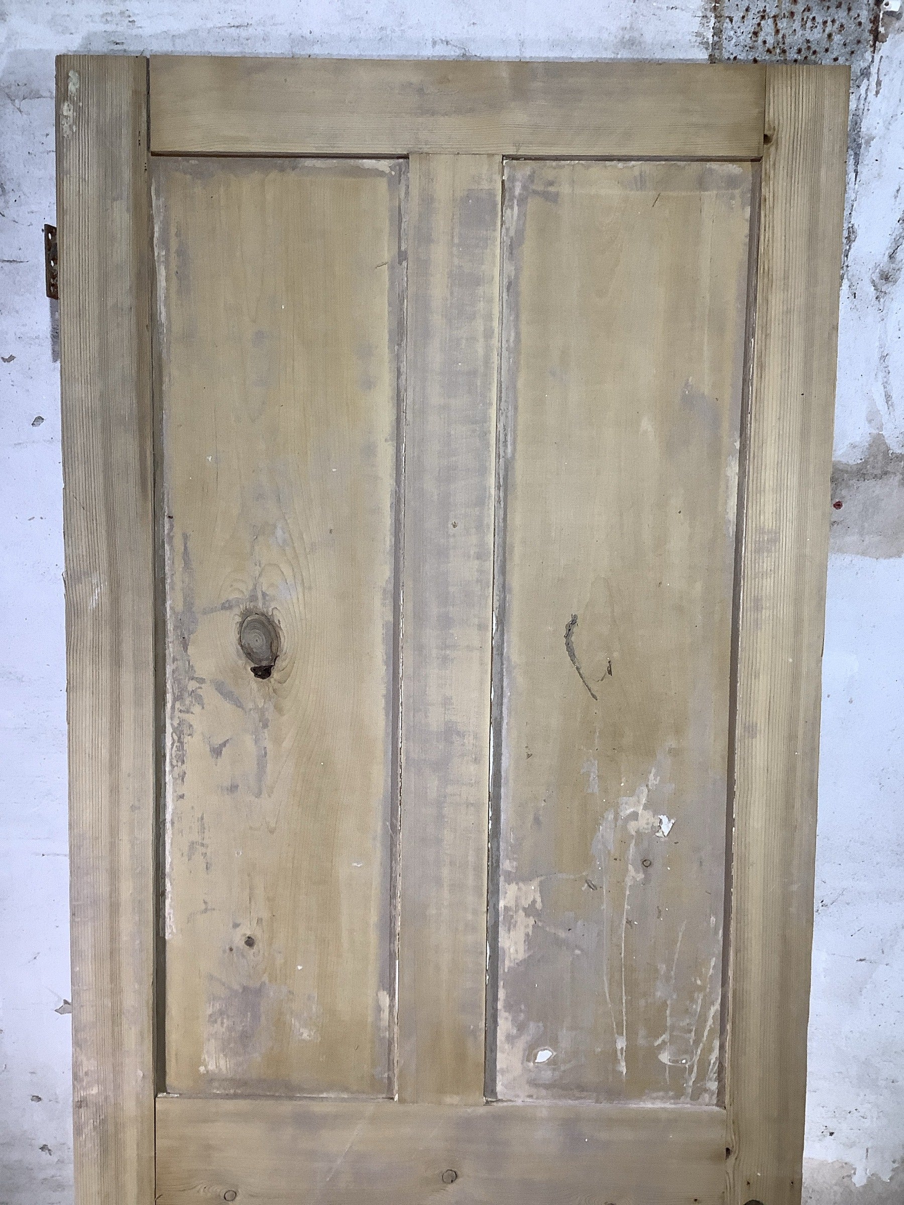 2nd Pic Victorian Internal Stripped  Pine Reclaimed Door