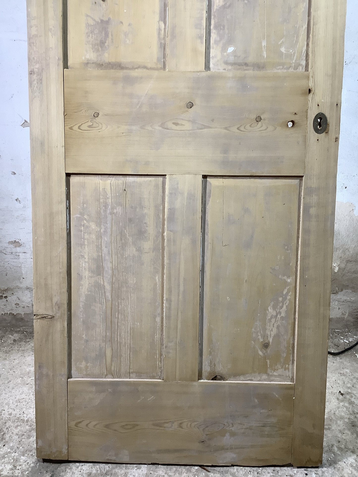 3rd Pic Victorian Internal Stripped  Pine Reclaimed Door