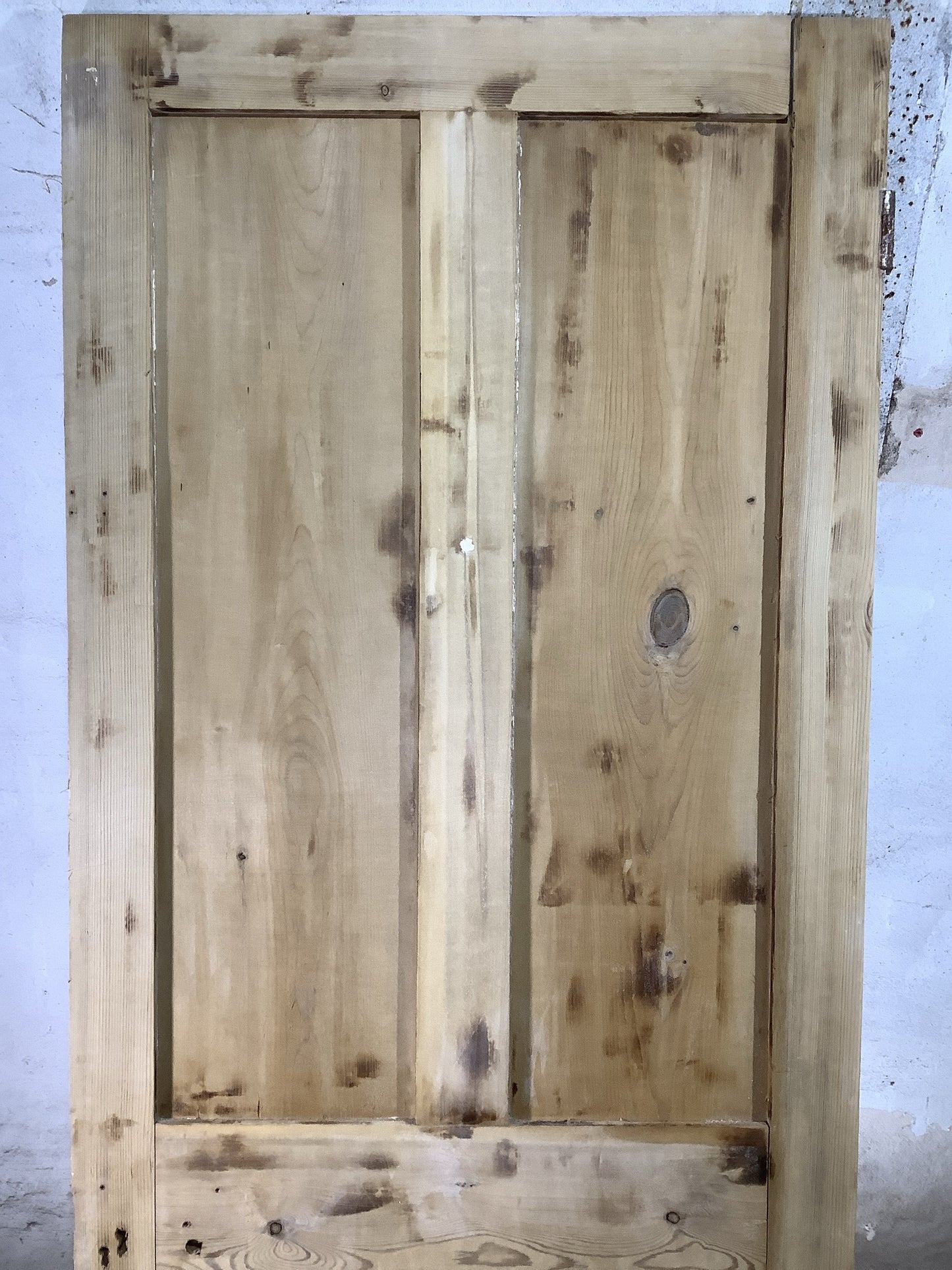 7th Pic Victorian Internal Stripped  Pine Reclaimed Door