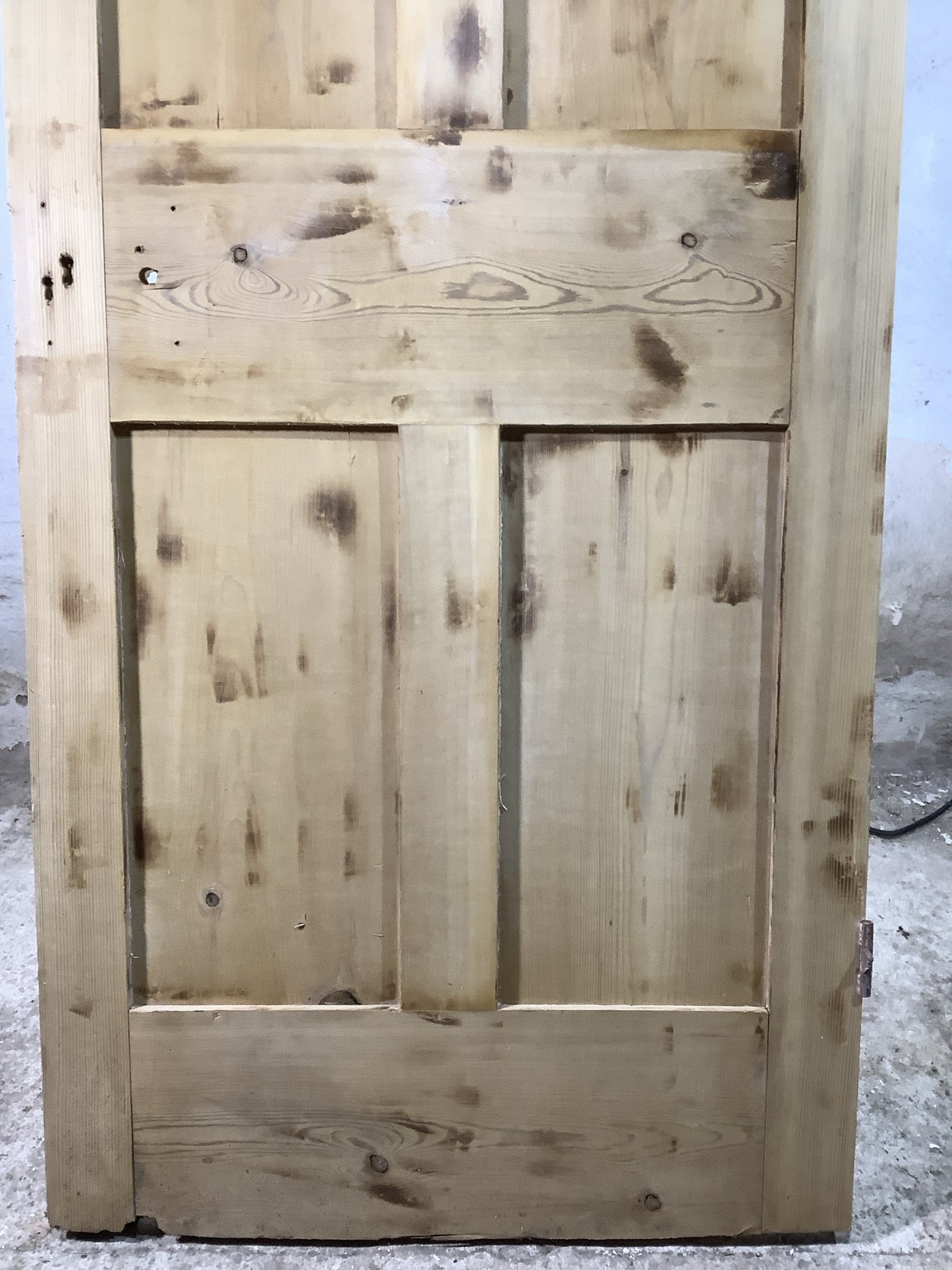 8th Pic Victorian Internal Stripped  Pine Reclaimed Door