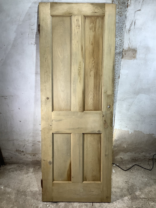 Main Picture Old Internal Stripped  Pine Reclaimed Door