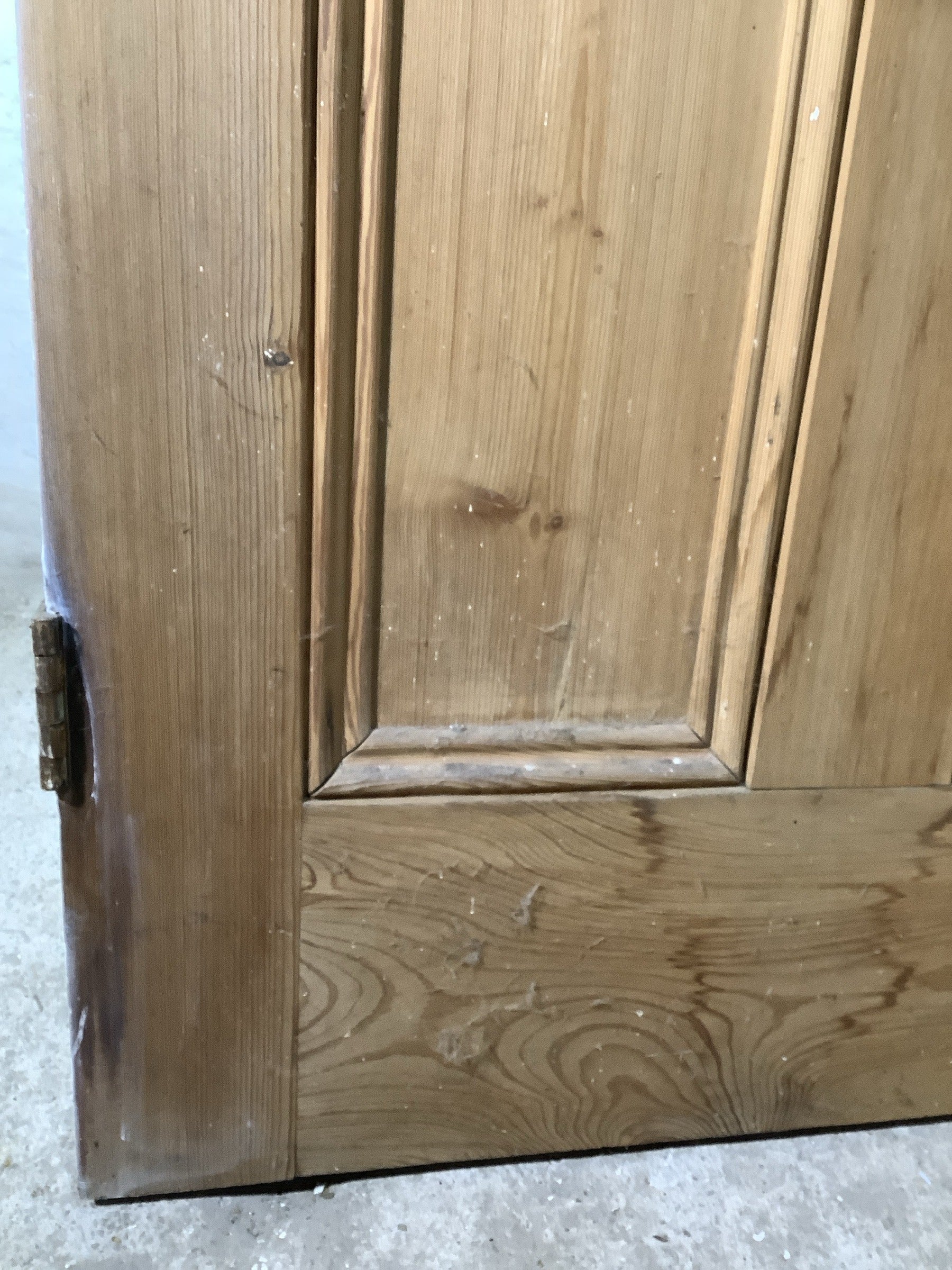 6th Pic Victorian Internal Stripped & Painted Pine Reclaimed Door