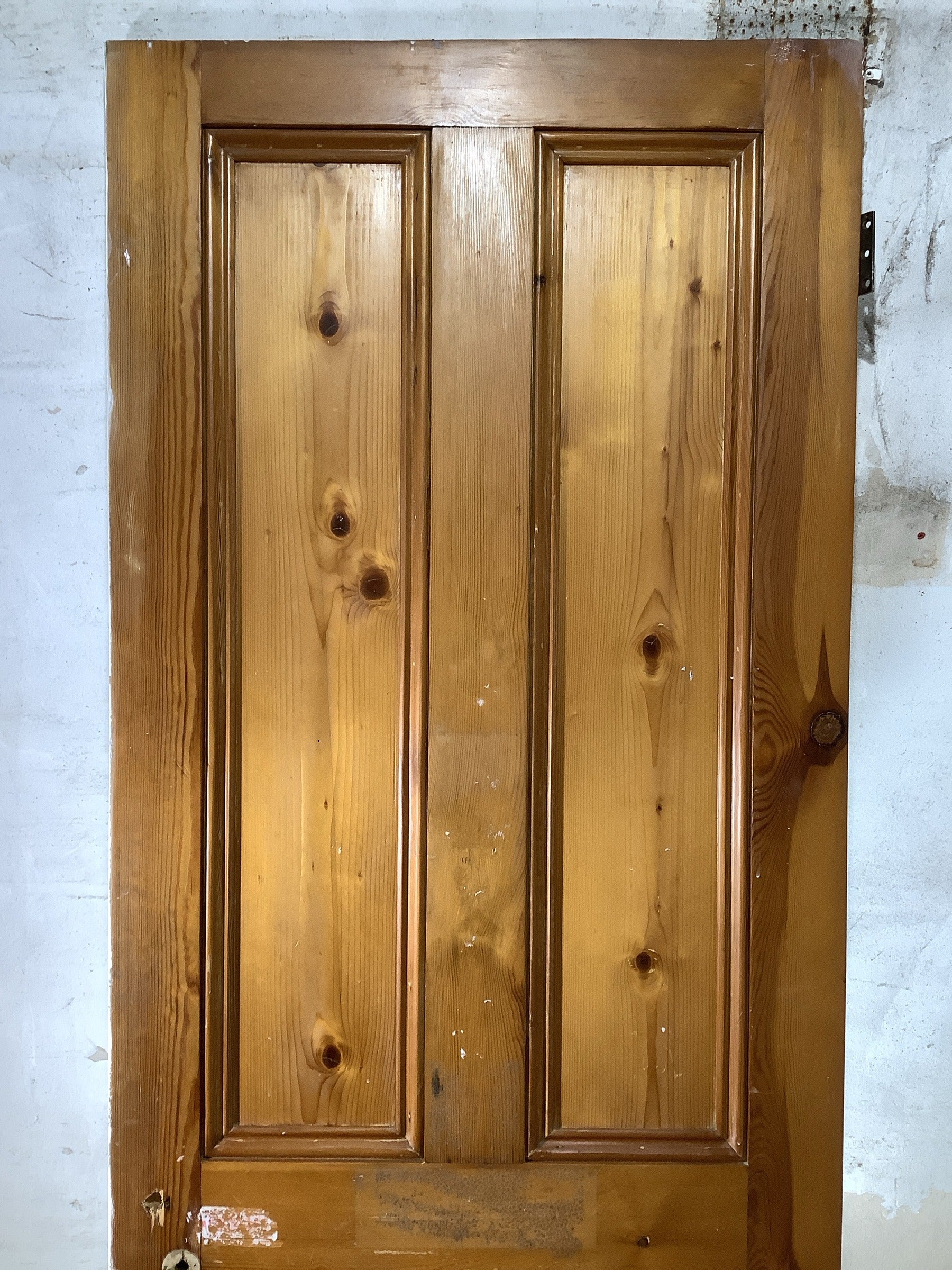 2nd Pic Victorian Internal Stripped & Painted Pine Reclaimed Door