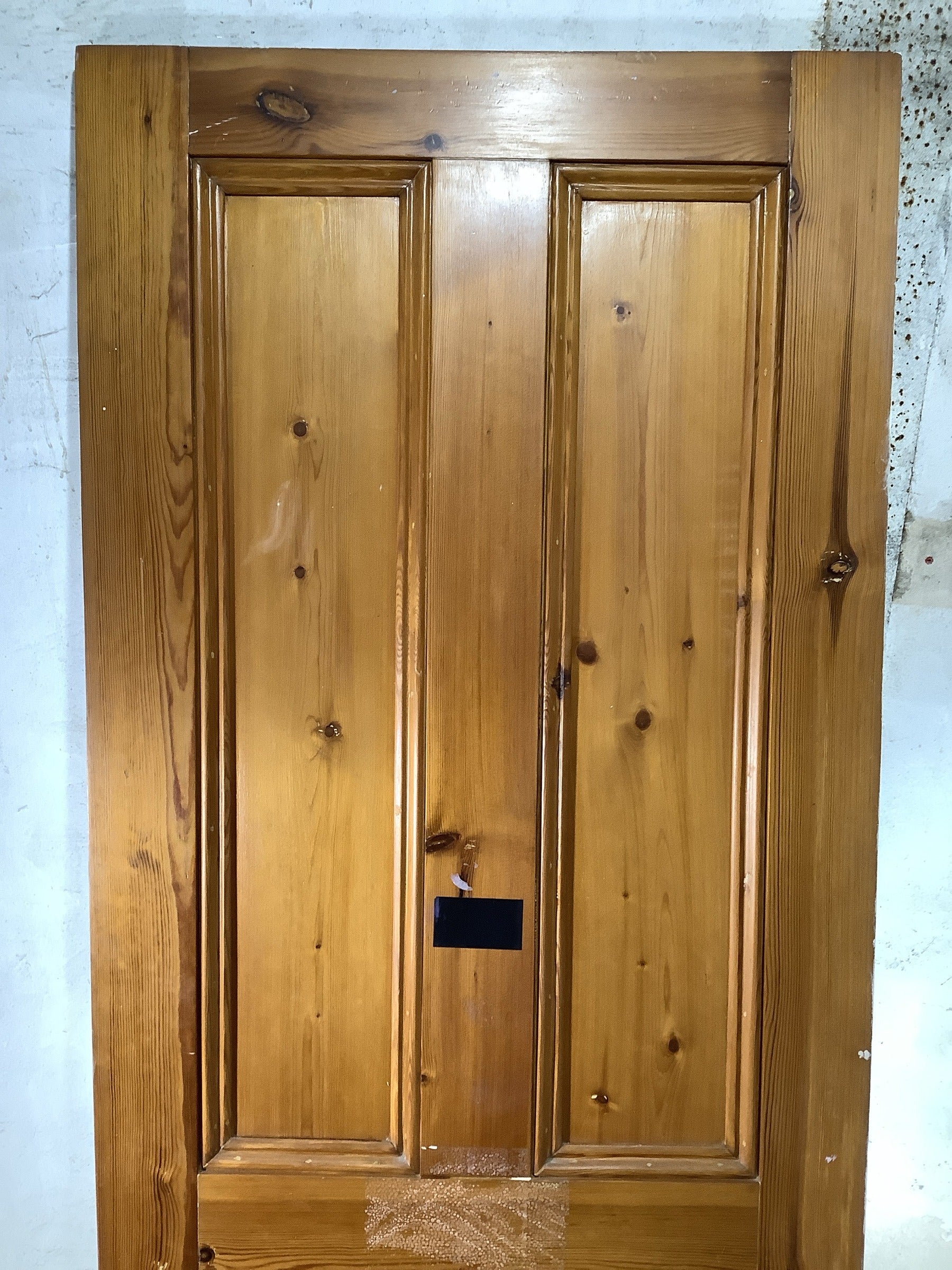 2nd Pic Victorian Internal Stripped & Painted Pine Reclaimed Door