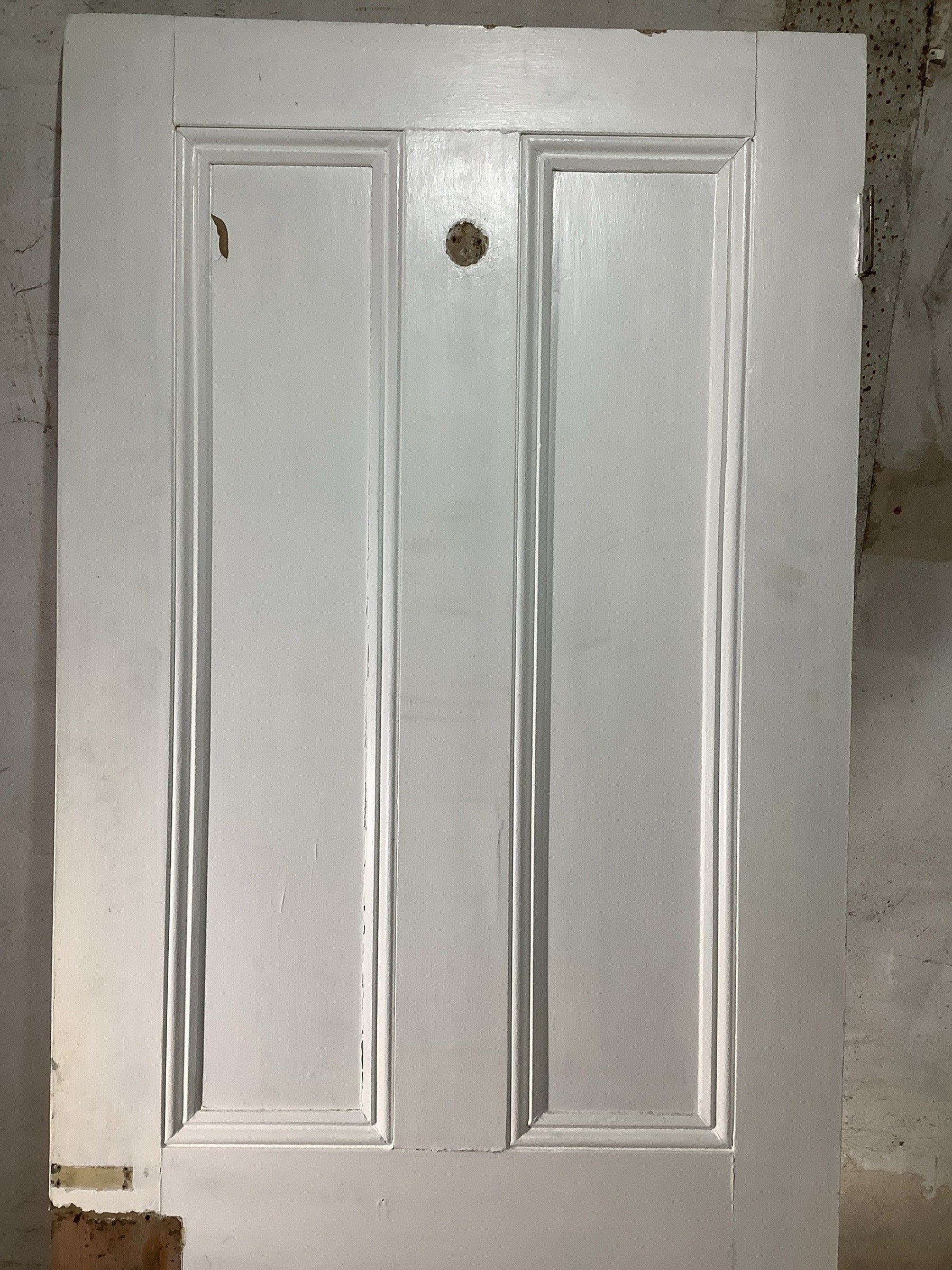 8th Pic Victorian Internal Stripped & Painted Pine Reclaimed Door