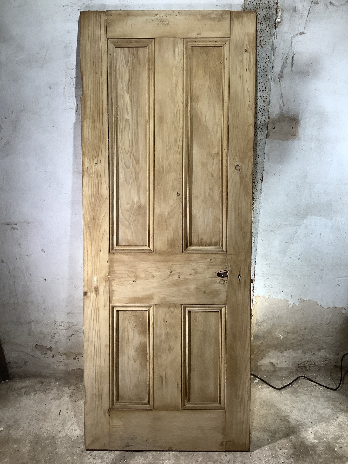 Main Picture Victorian Internal Stripped  Pine Reclaimed Door