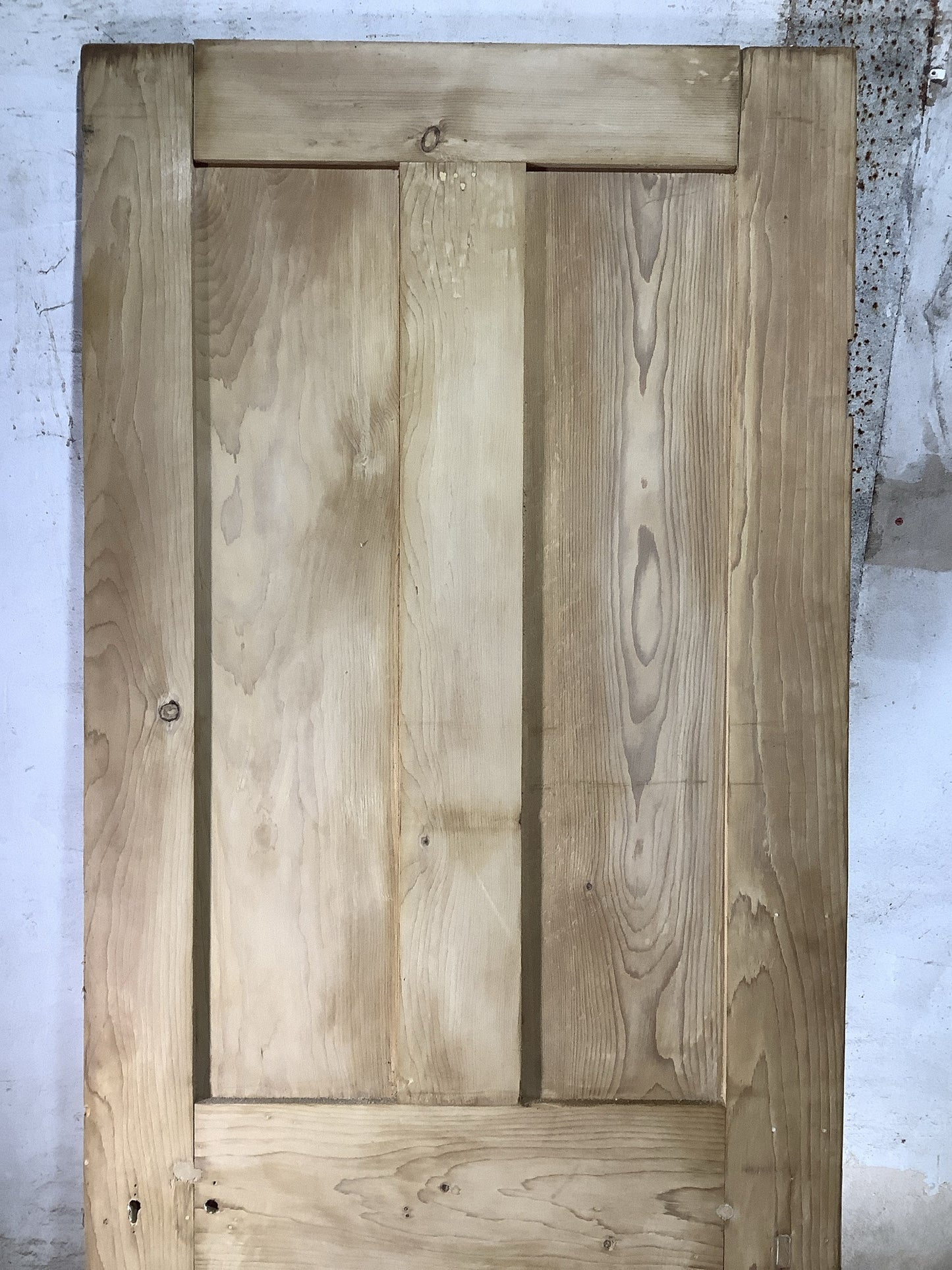 8th Pic Victorian Internal Stripped  Pine Reclaimed Door