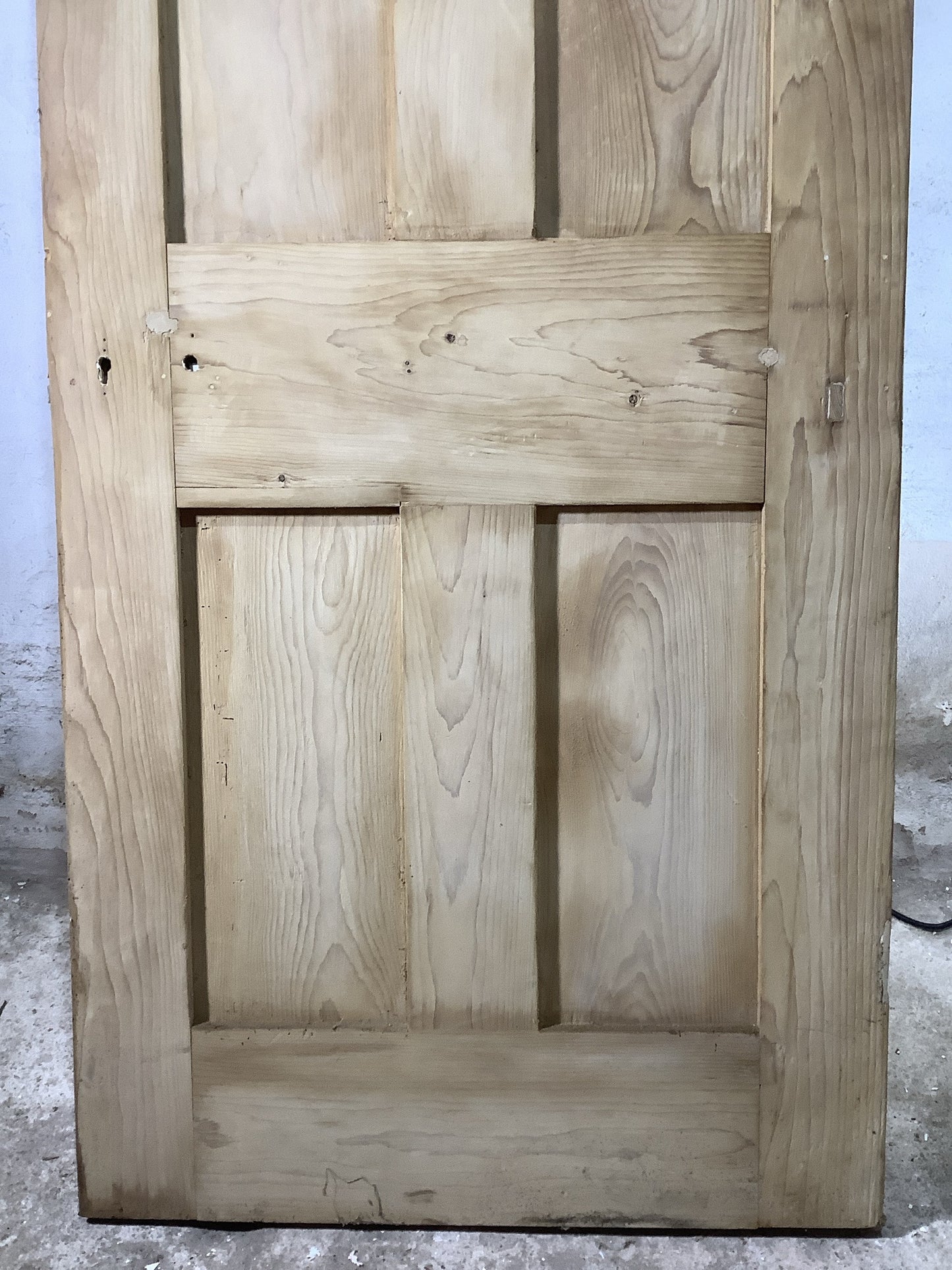 9th Pic Victorian Internal Stripped  Pine Reclaimed Door