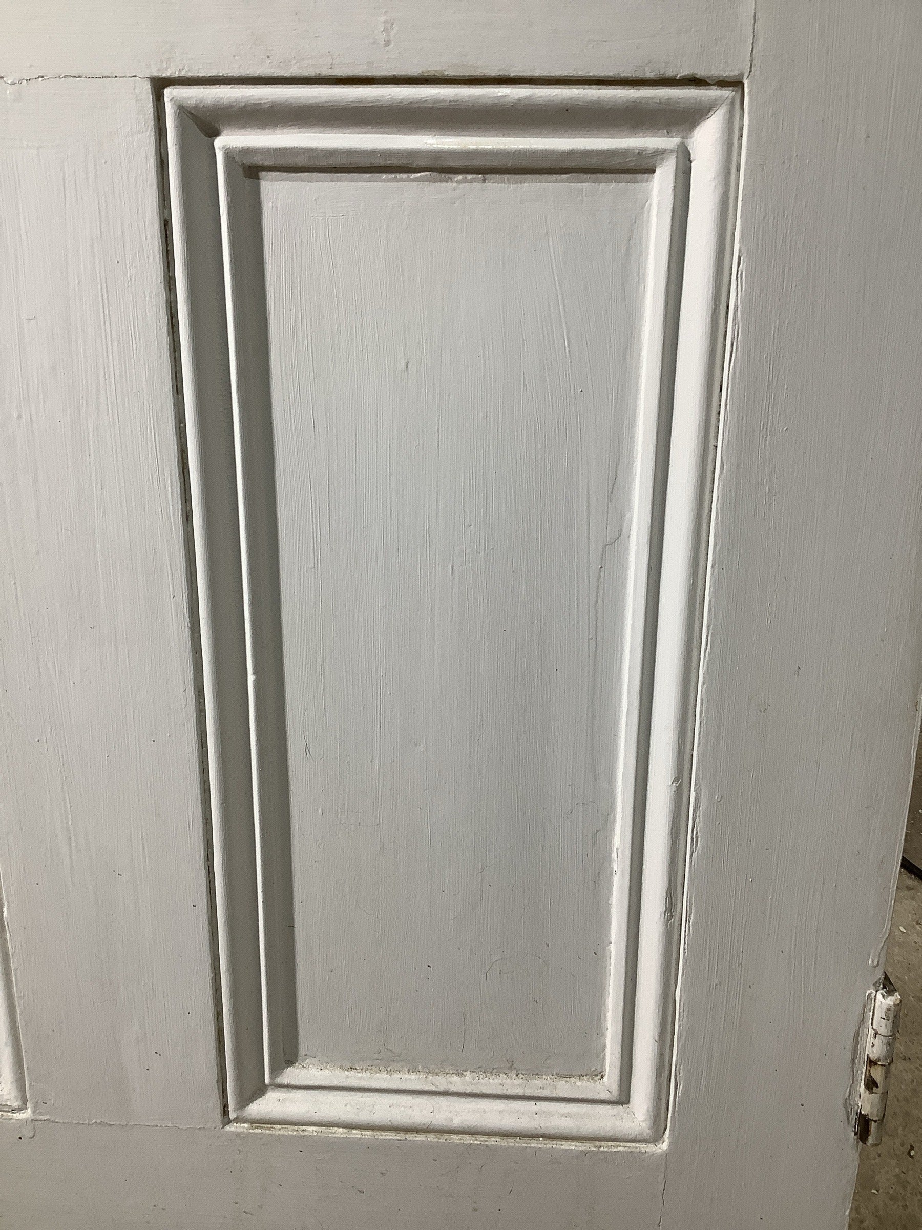 6th Pic Victorian Internal Stripped & Painted Pine Reclaimed Door