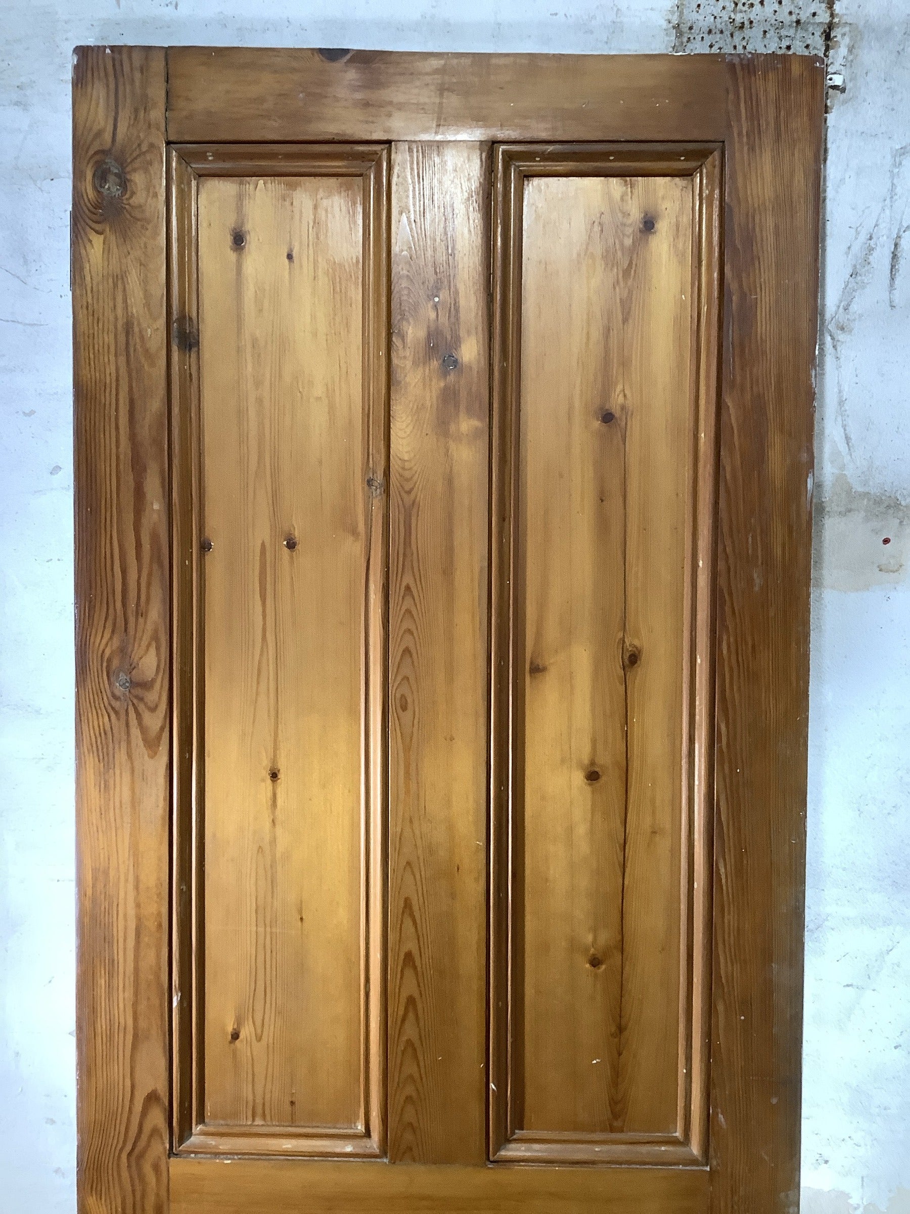 8th Pic Victorian Internal Stripped & Painted Pine Reclaimed Door