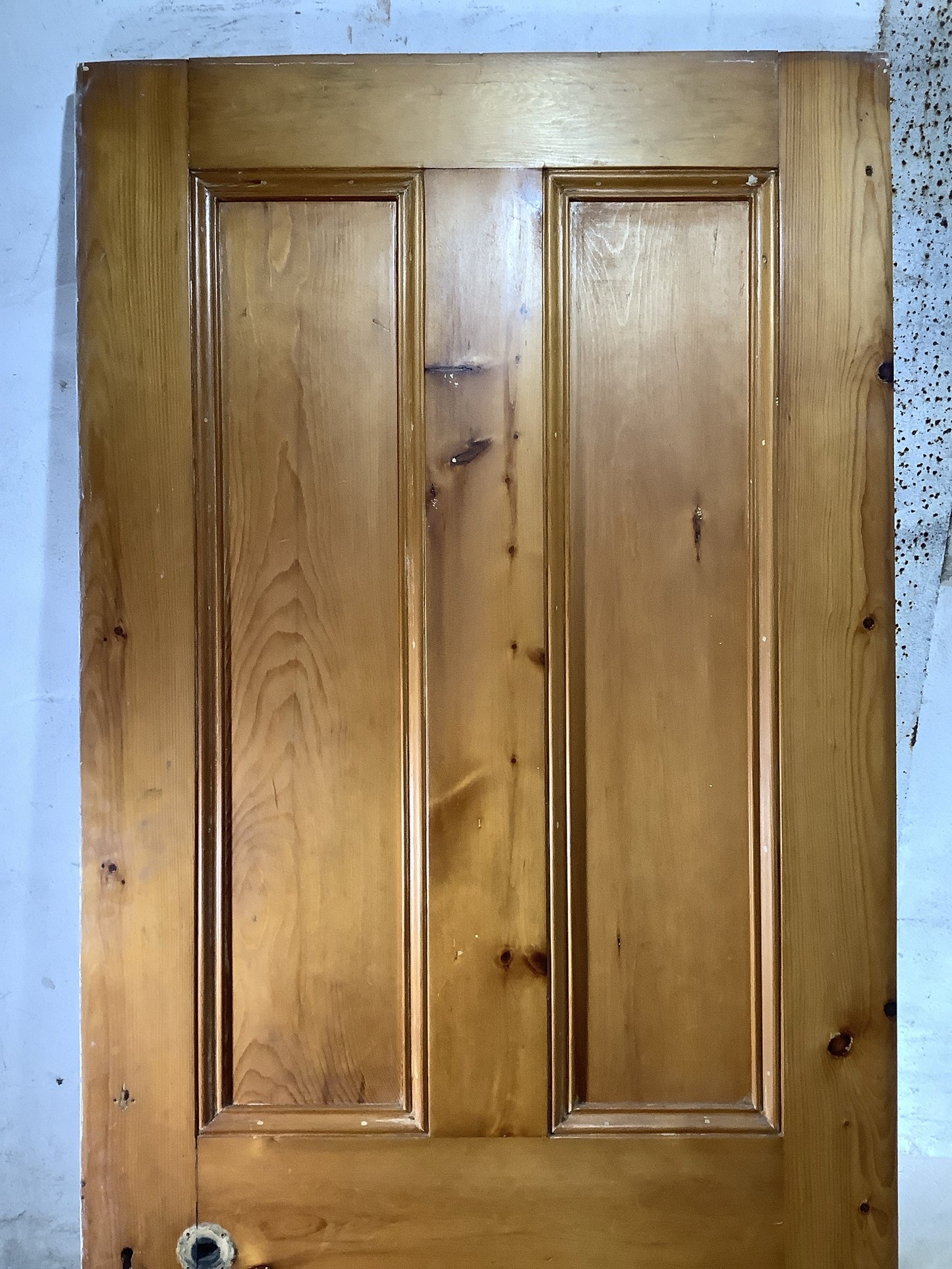 2nd Pic Victorian Internal Stripped & Painted Pine Reclaimed Door