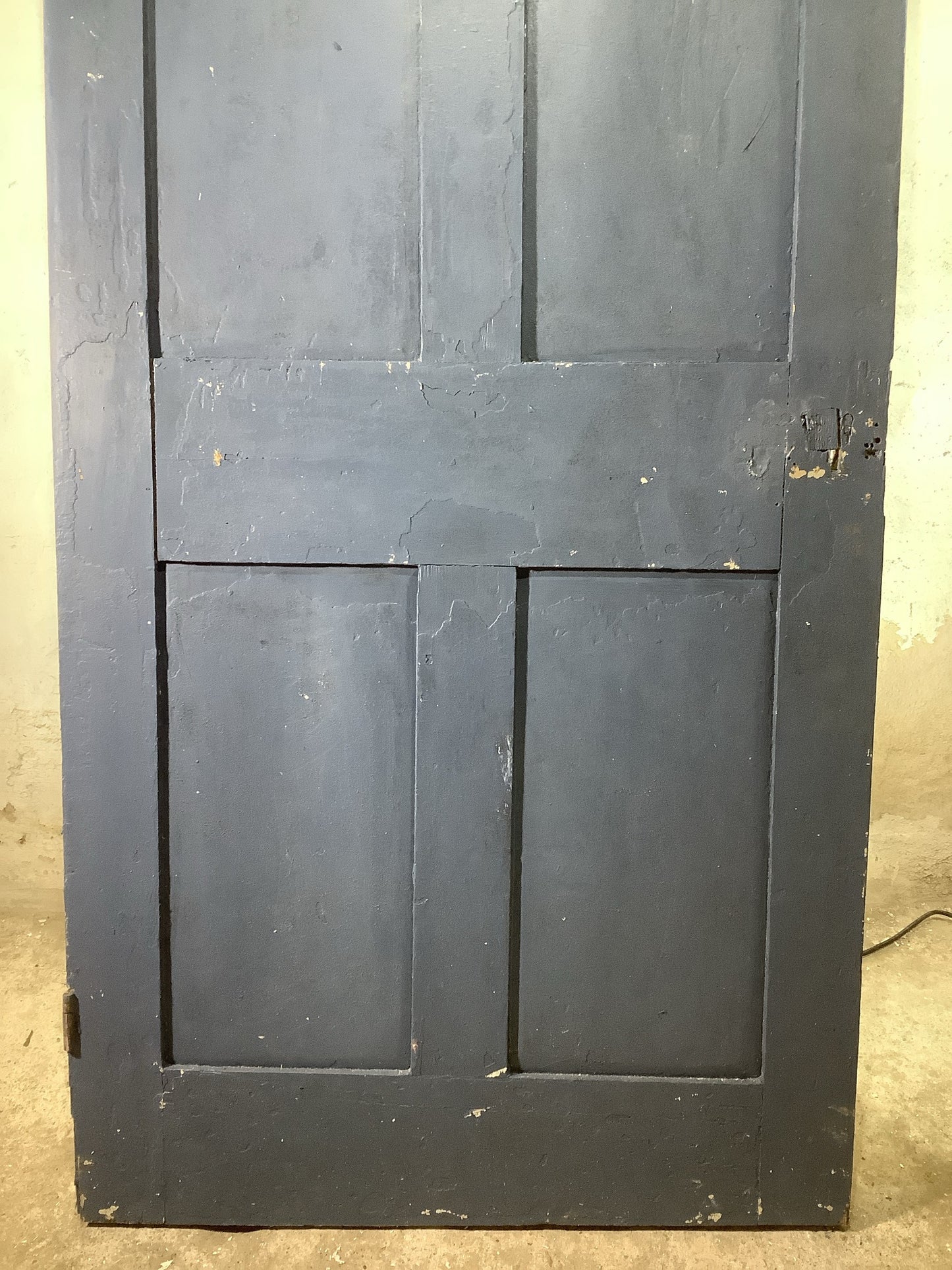 3rd Pic Georgian Internal Painted  Pine Reclaimed Door