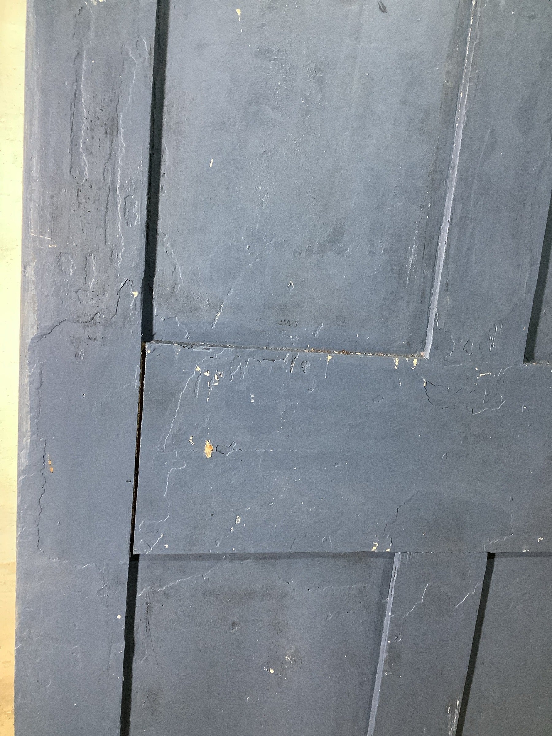 5th Pic Georgian Internal Painted  Pine Reclaimed Door